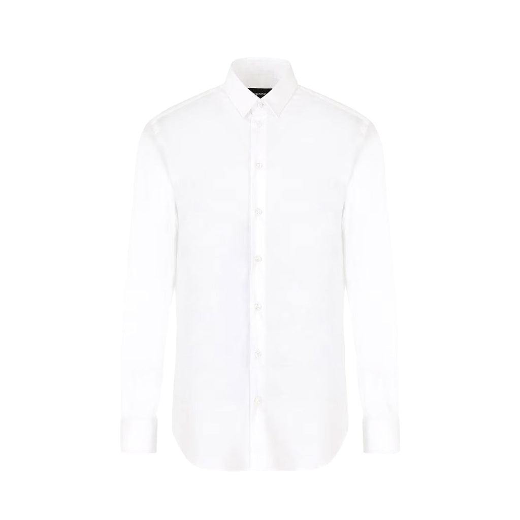 Stretch Cotton Poplin Shirt