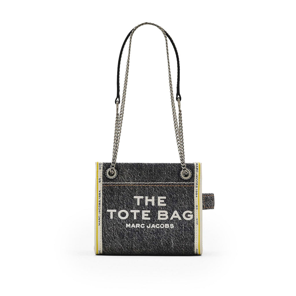 The Denim Chain Small Tote Bag