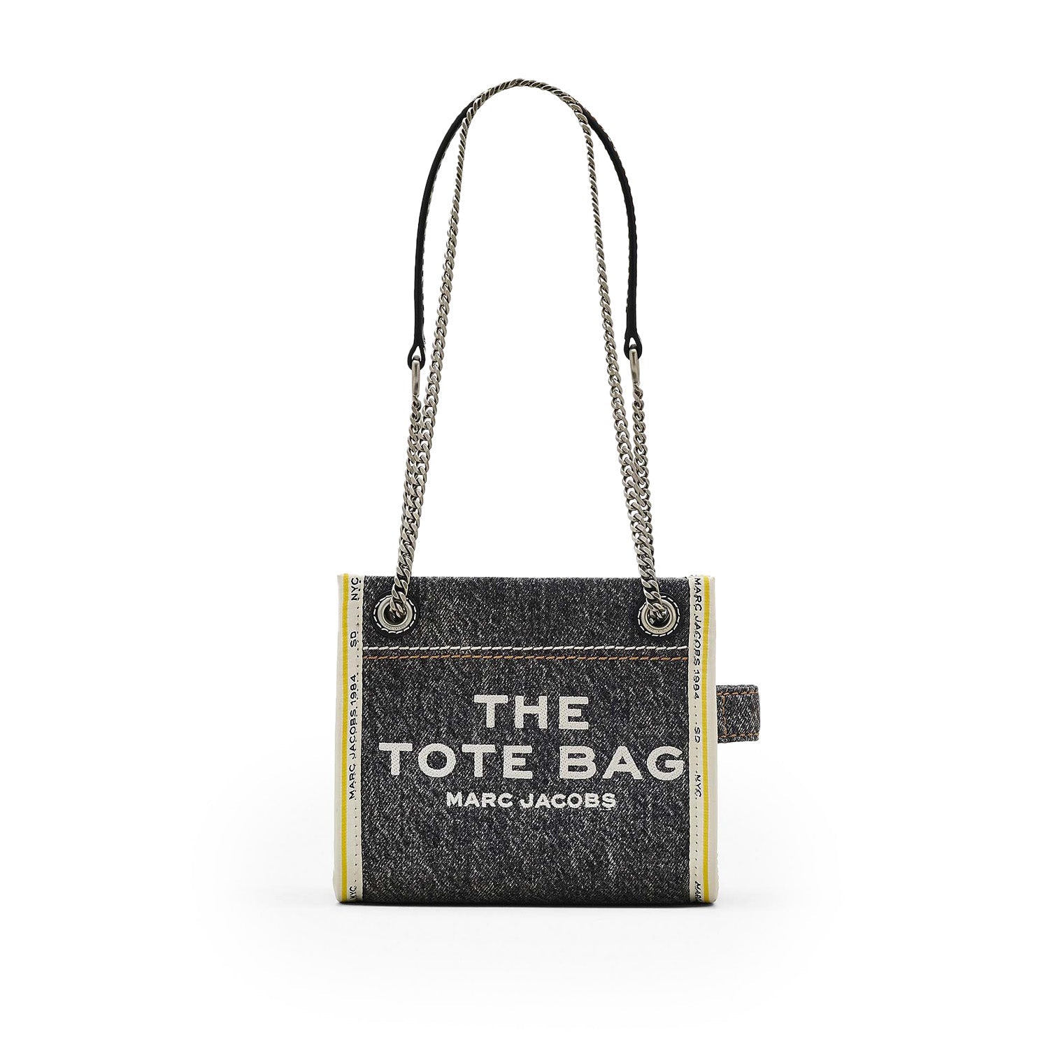 The Denim Chain Small Tote Bag