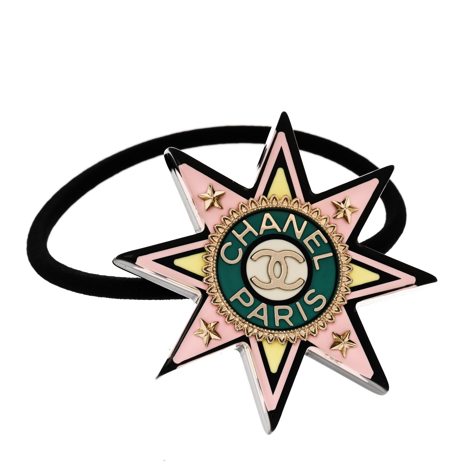 Resin Star Hair Tie Multicolor