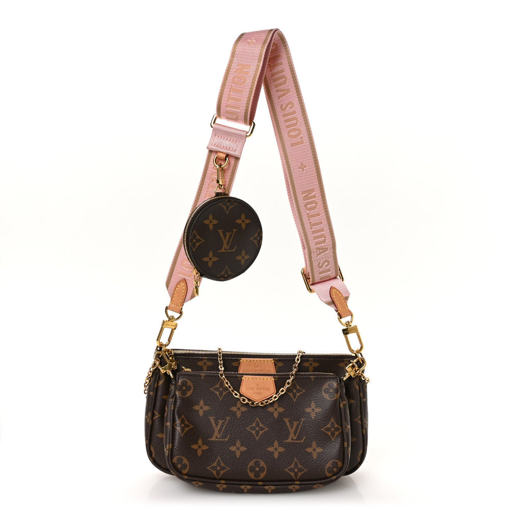 Monogram Multi Pochette Accessories Rose Clair