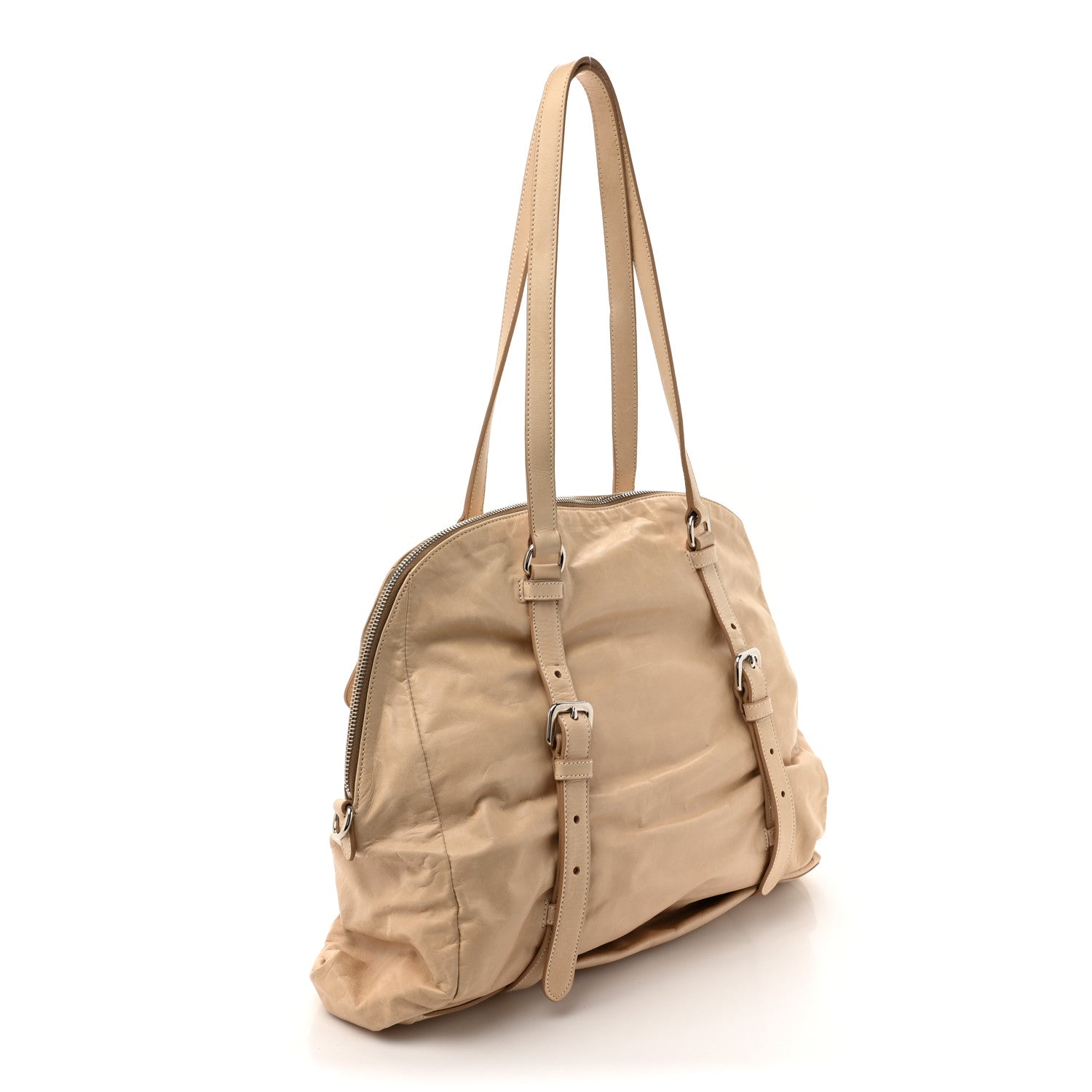 Nappa New Look Tote Beige