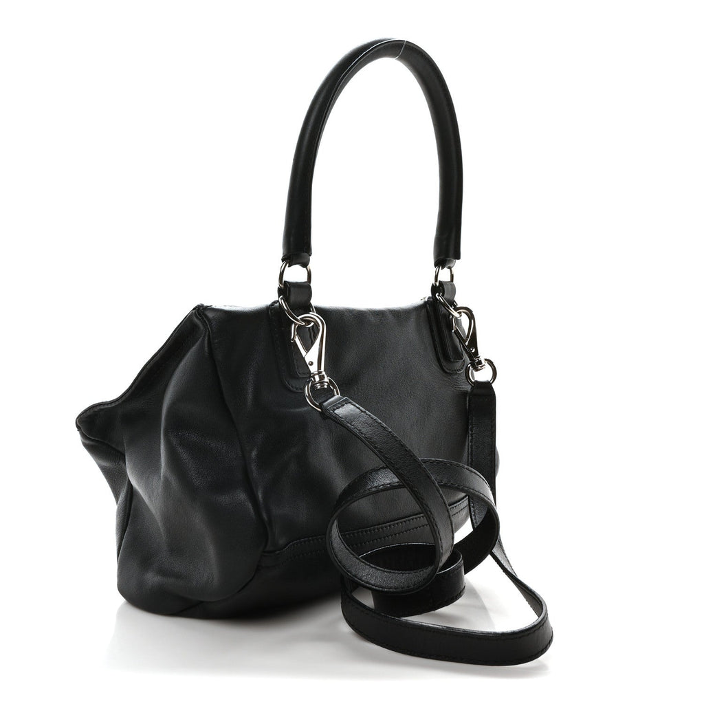 Calfskin Studded Medium Pandora Black