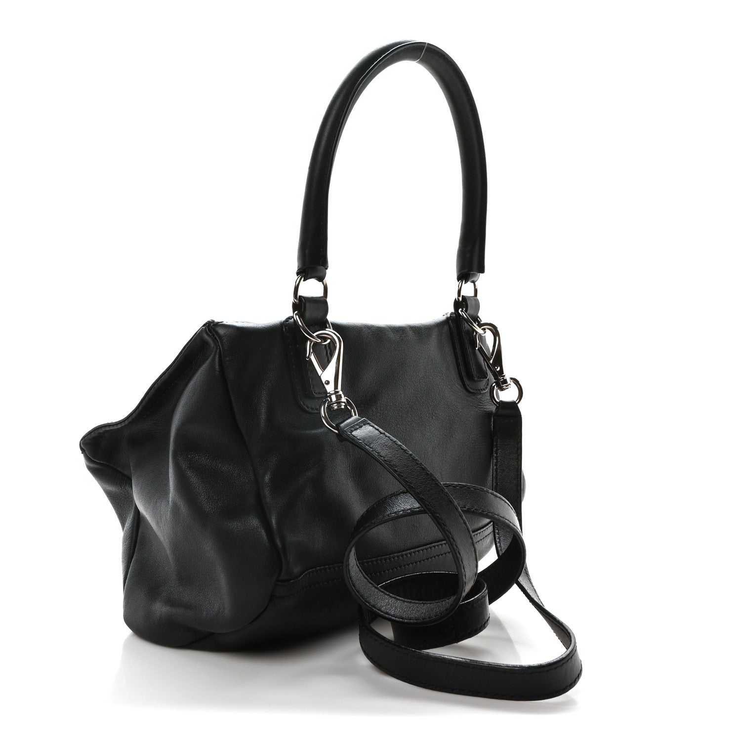 Calfskin Studded Medium Pandora Black