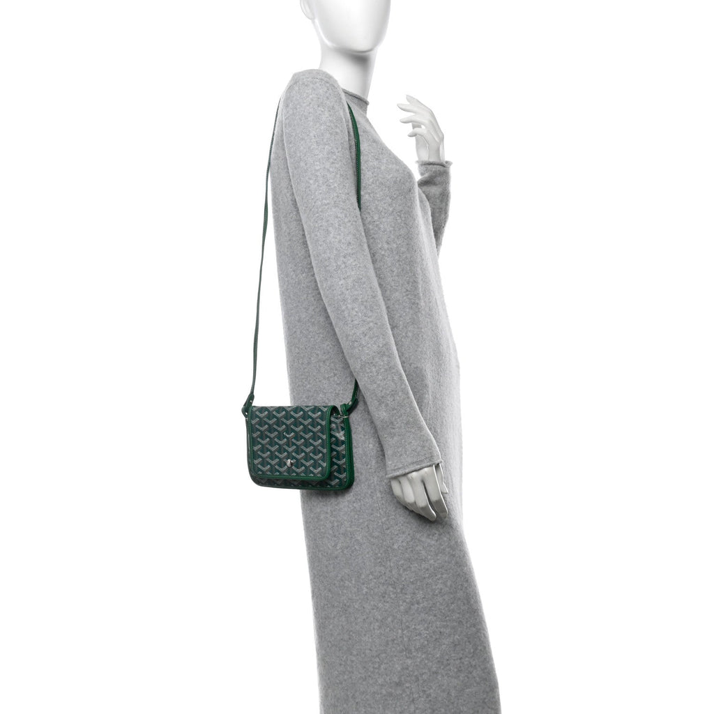 Goyardine Plumet Wallet Clutch Green