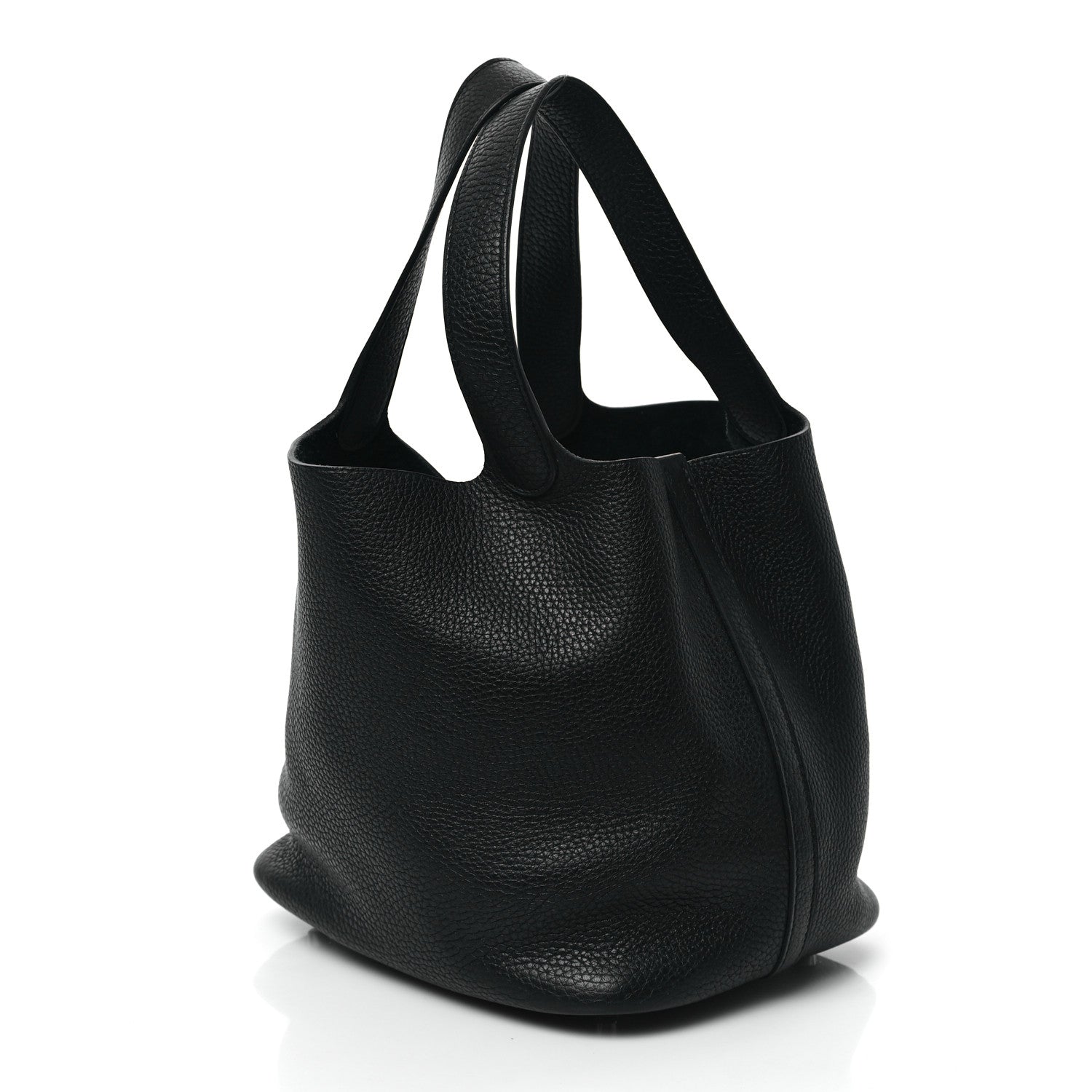Taurillon Clemence Picotin Lock 22 MM Black