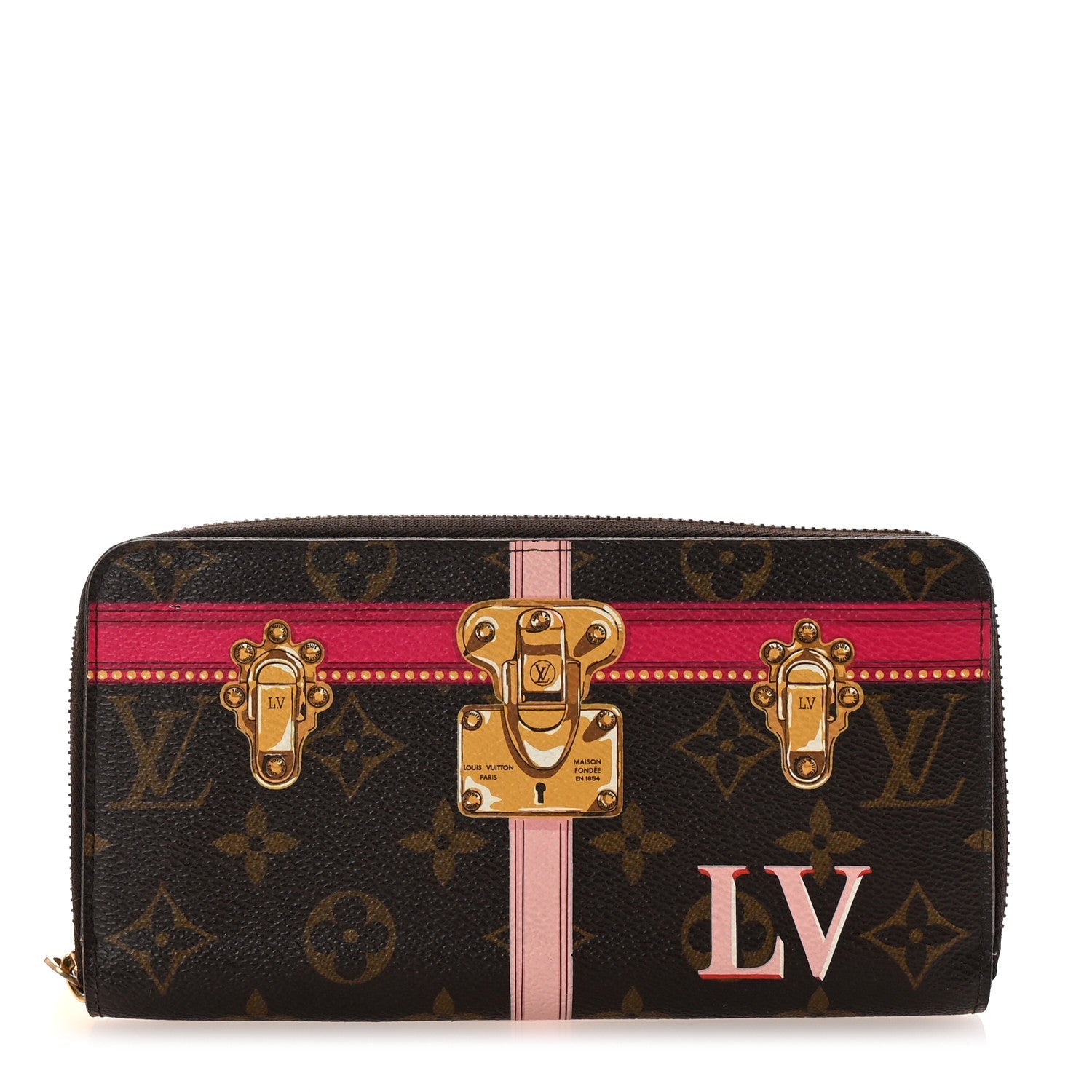Monogram Summer Trunks Zippy Wallet