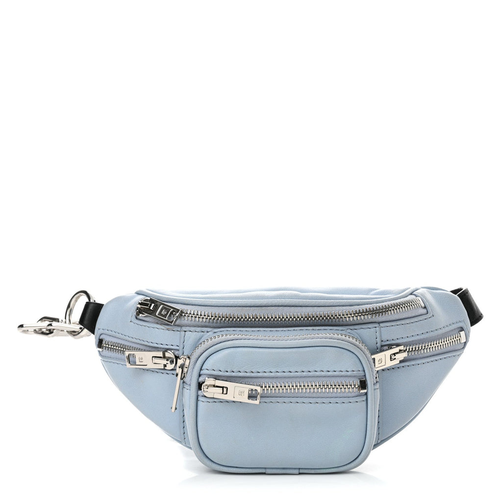 Lambskin Mini Attica Belt Bag Light Blue