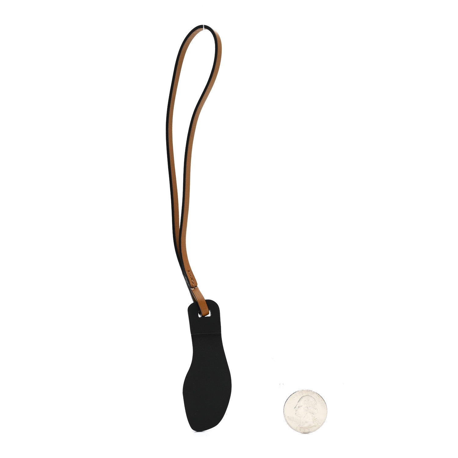 Epsom Butler Calfskin Hunter Oran Nano Bag Charm Jaune Poussin