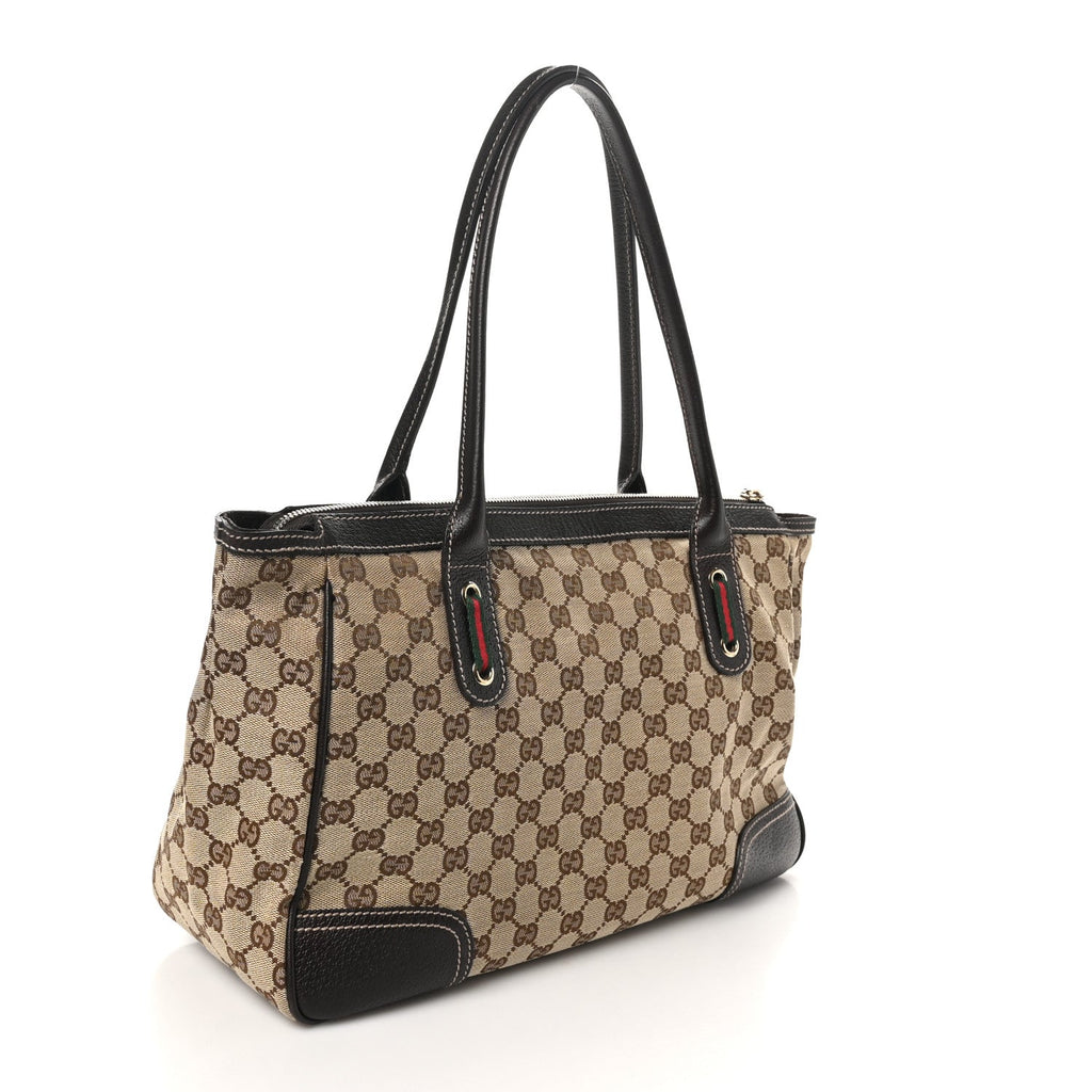Monogram Medium Princy Tote Dark Brown