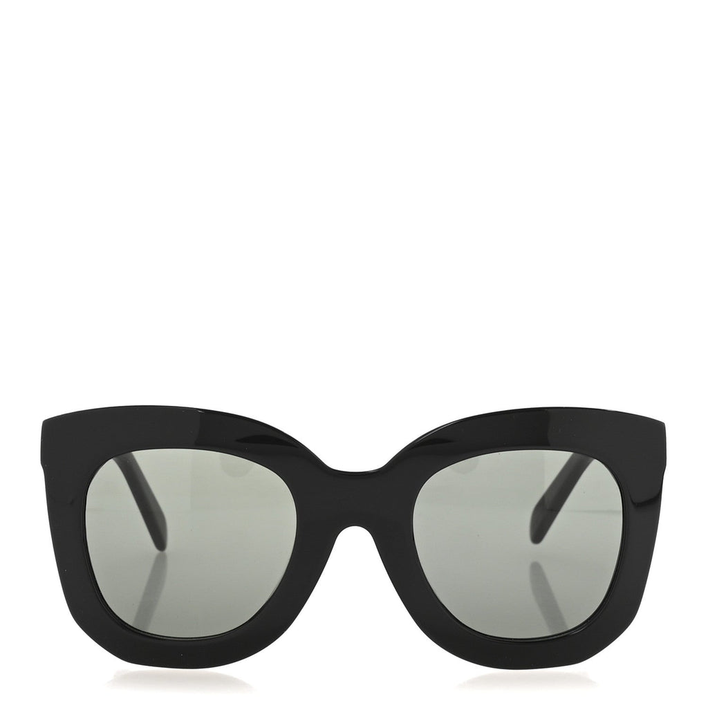 Oversized Round Sunglasses CL4005FN Black
