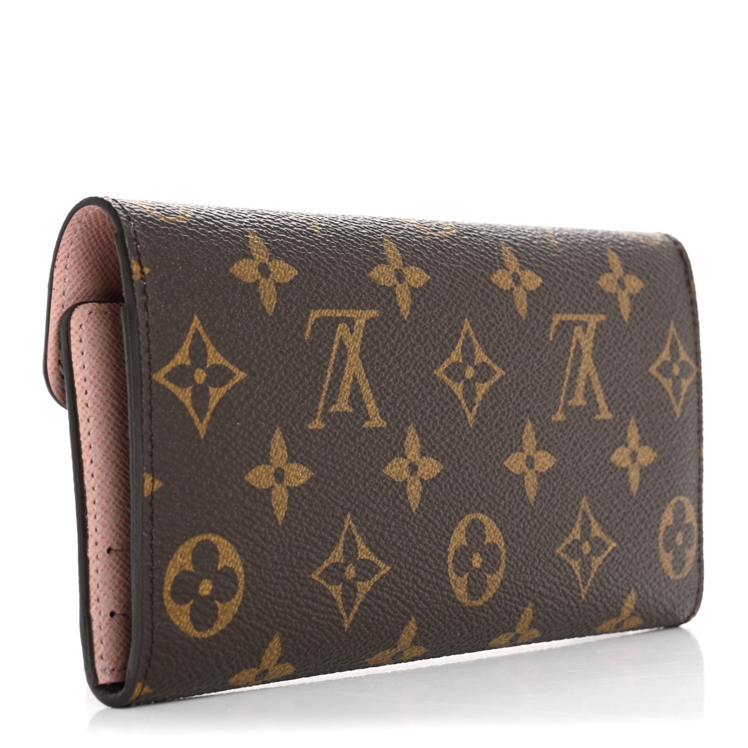 Monogram Josephine Wallet Rose Ballerine