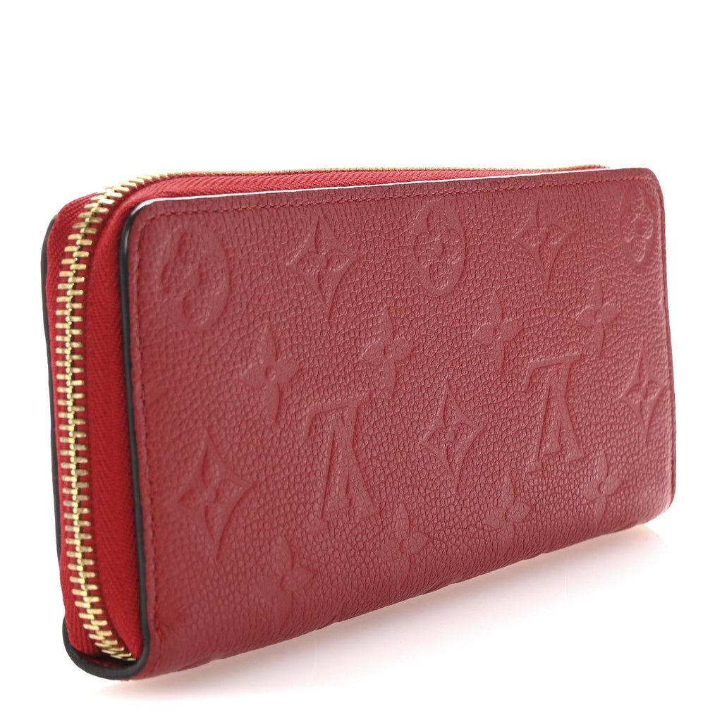 Empreinte Clemence Wallet Cherry