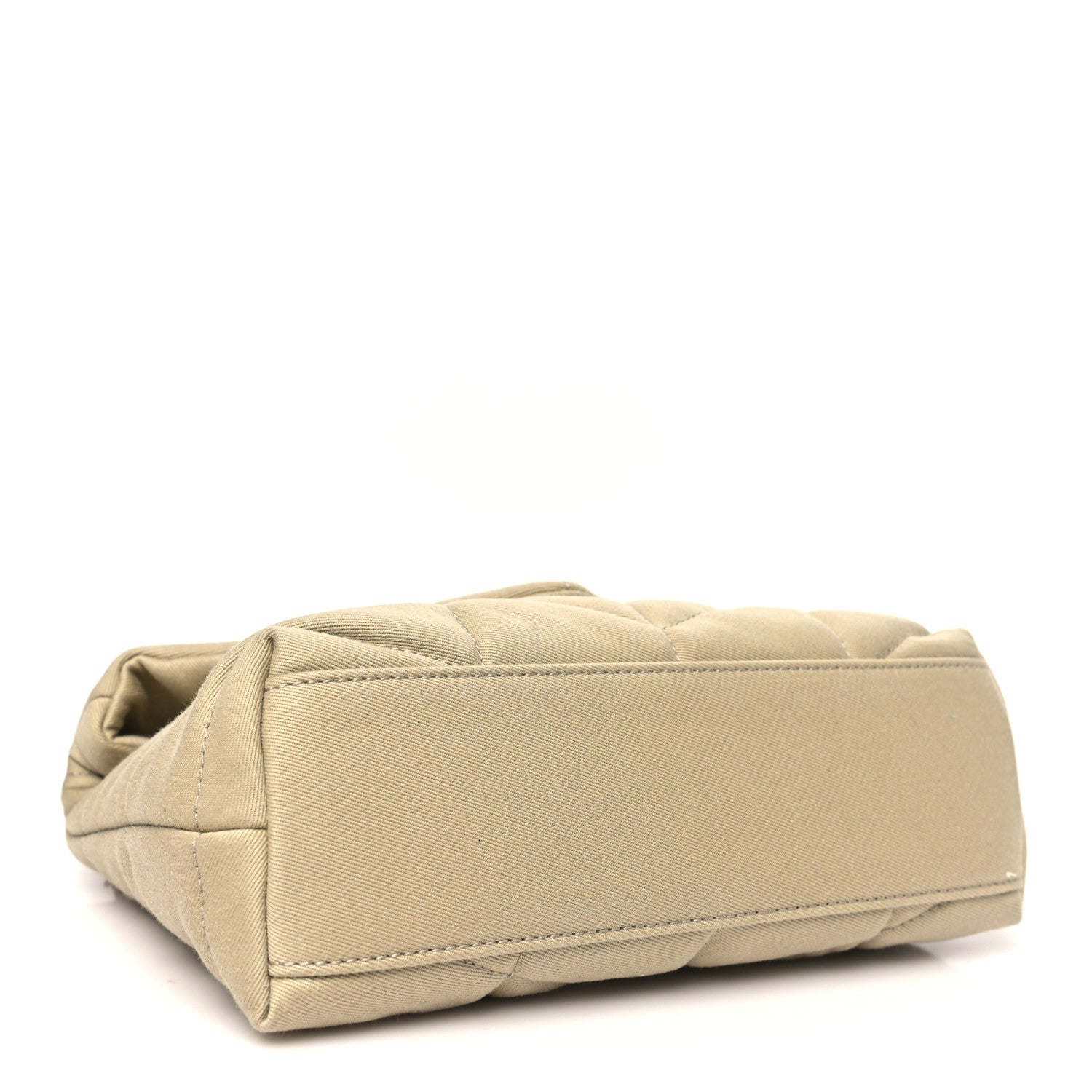 Canvas Quilted Toy Loulou Puffer Monogram Chain Satchel Cool Beige