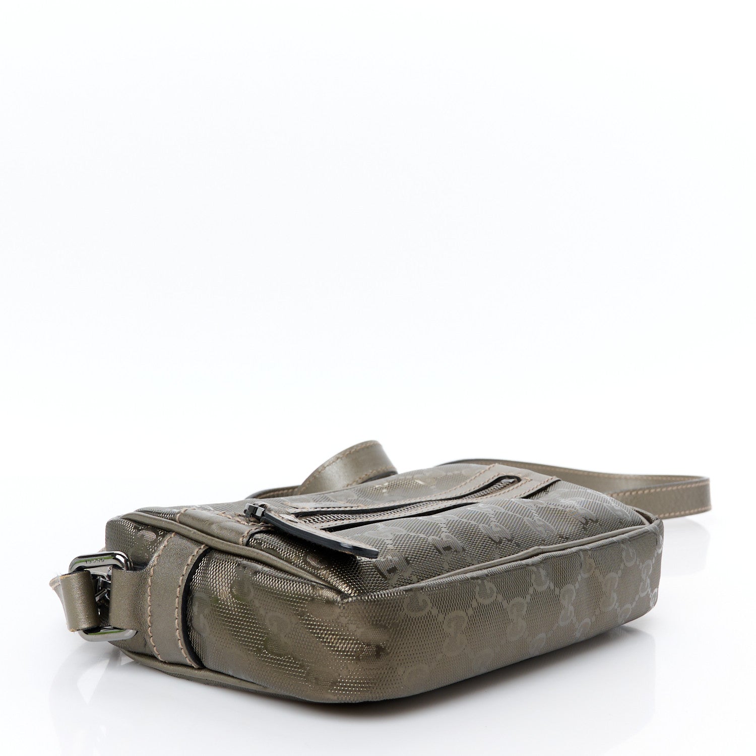 Imprime Monogram Small Shoulder Bag Silver