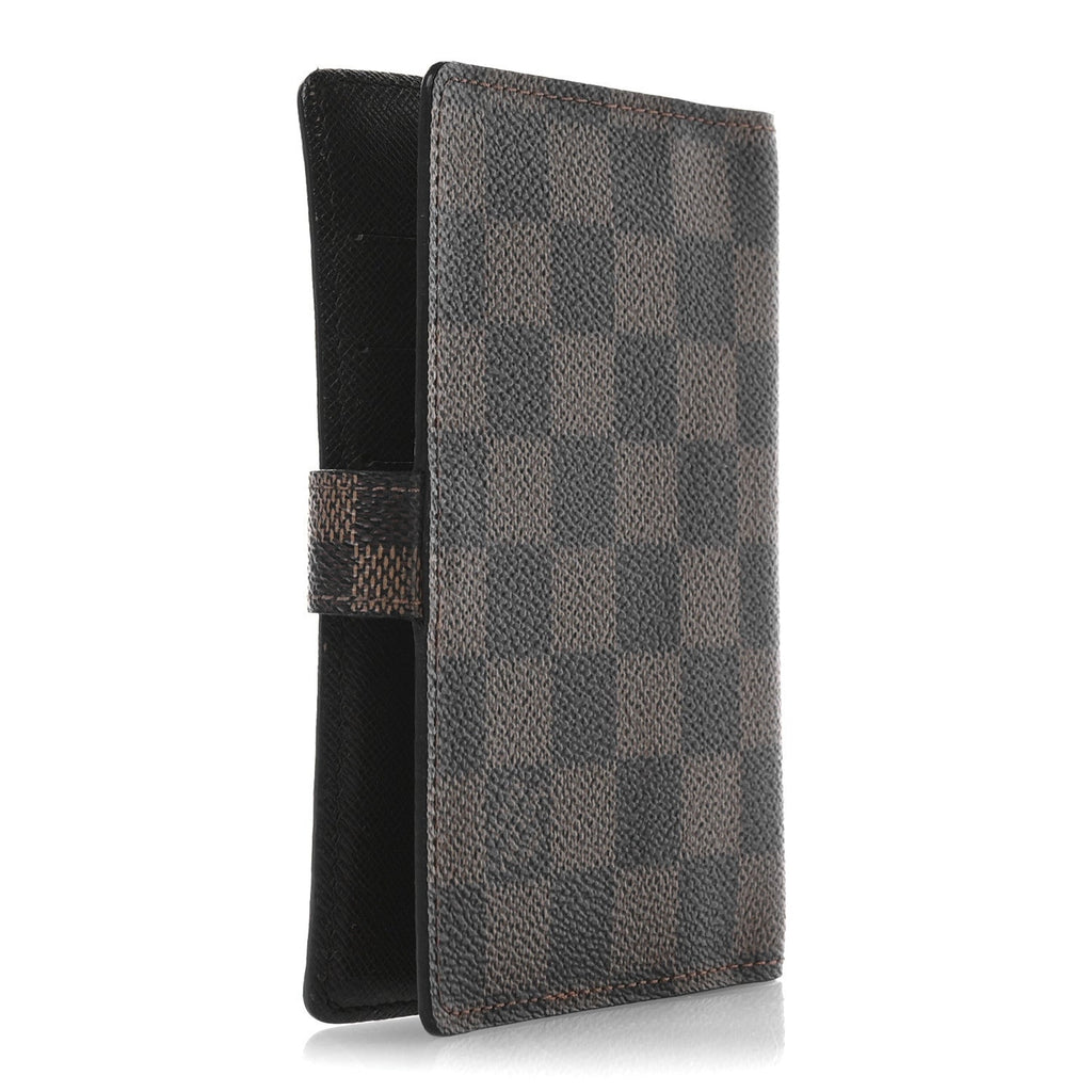 Damier Ebene Small Ring Agenda Cover