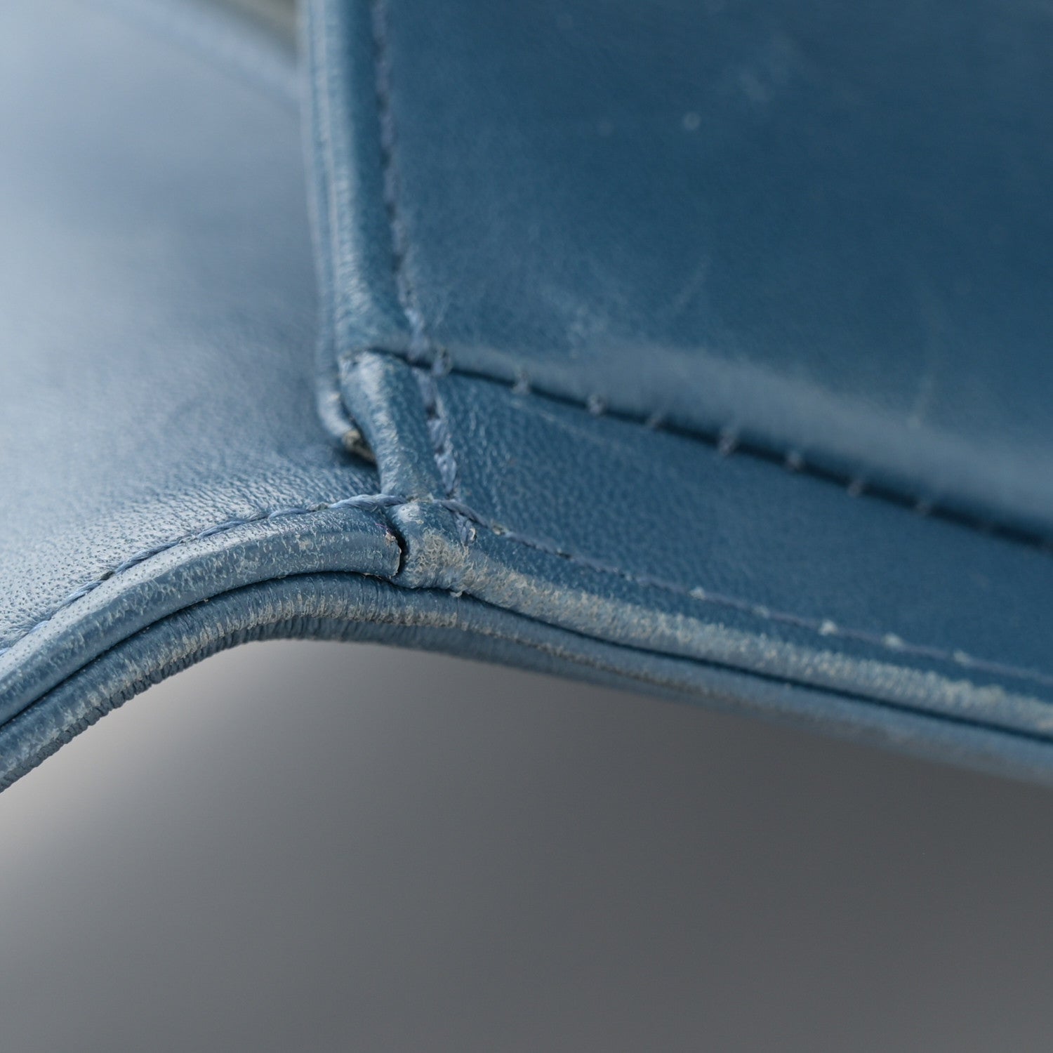 Lambskin Quilted New Medium Boy Flap Dark Blue