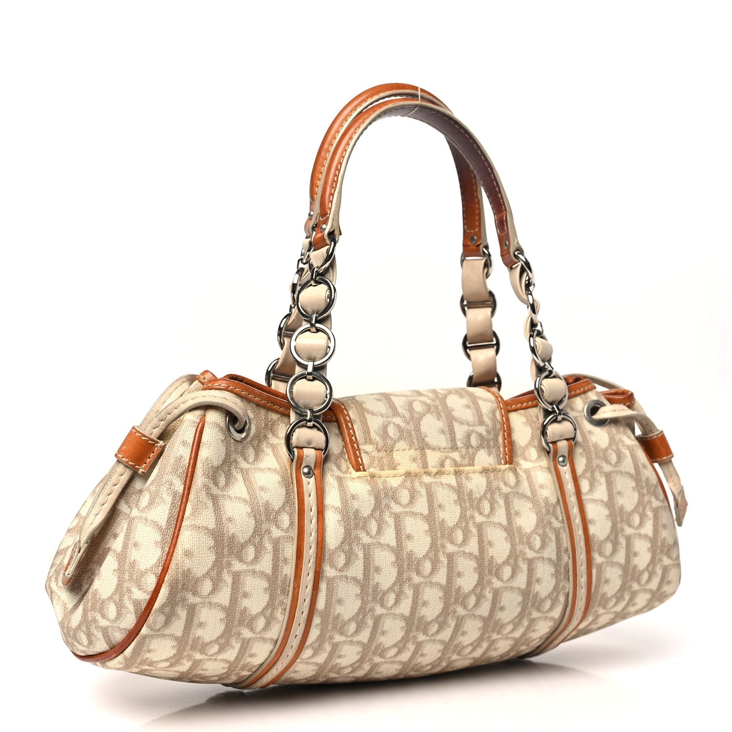 Monogram Romantique Trotter Shoulder Bag Beige