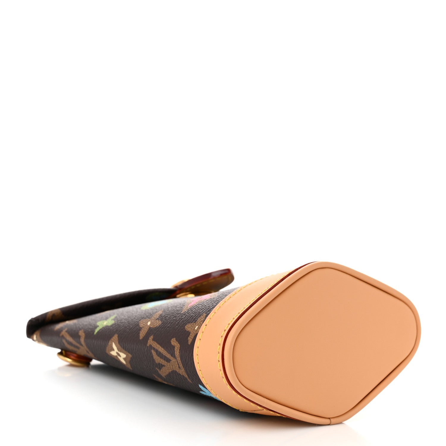 X TYLER THE CREATOR Monogram Craggy Envelope Pouch Chocolate