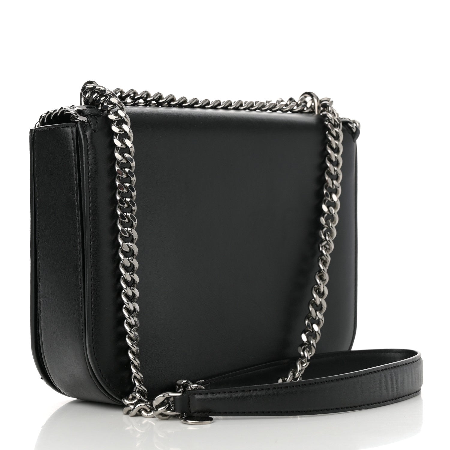 Eco Alter Nappa Falabella Box All Is Love Shoulder Bag Black