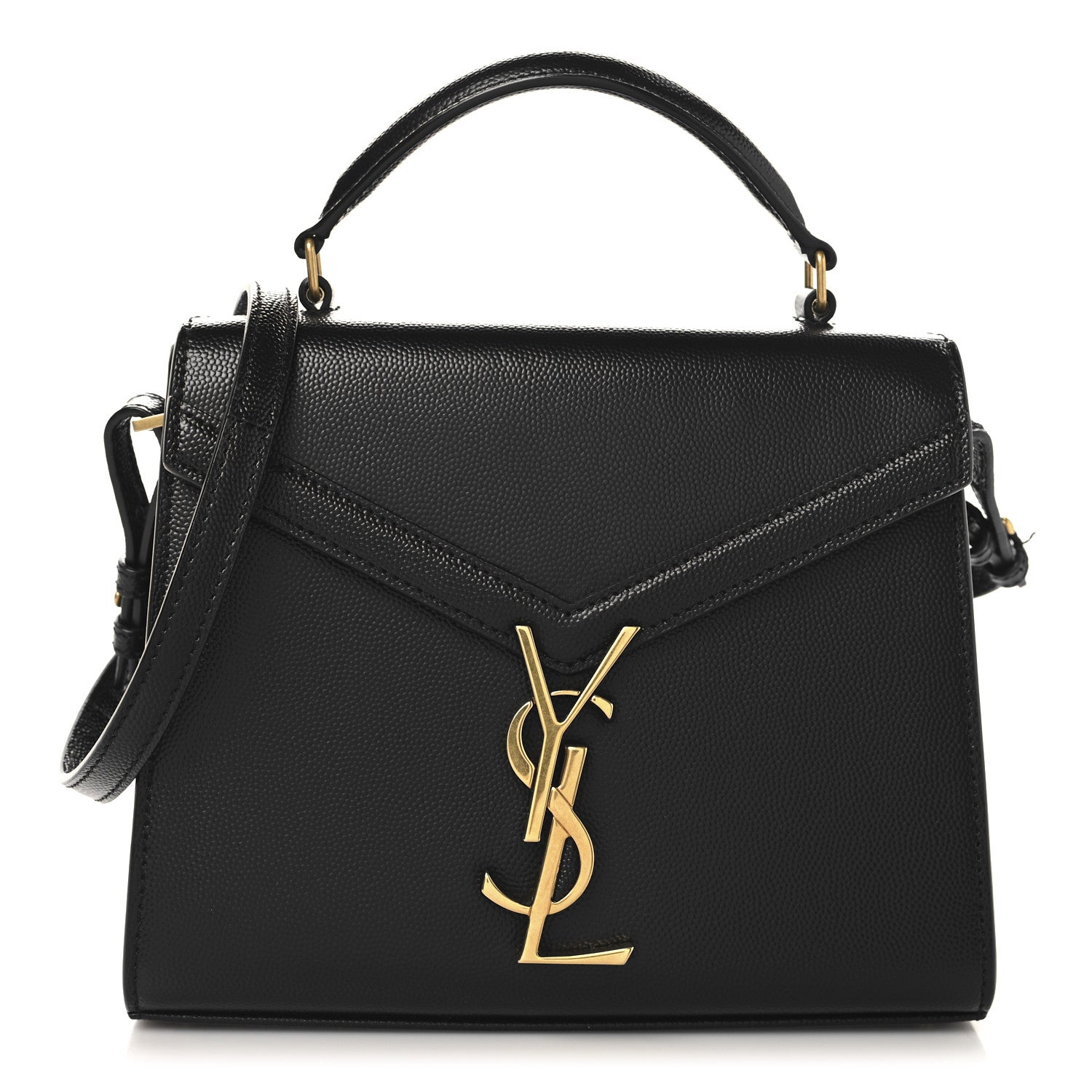 Grain de Poudre Mini Classic Monogram Cassandra Top Handle Black
