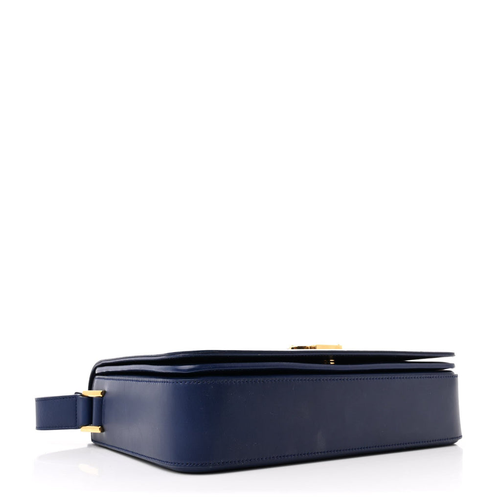 Smooth Calfskin Medium Classic Monogram Universite Bag Deep Marine