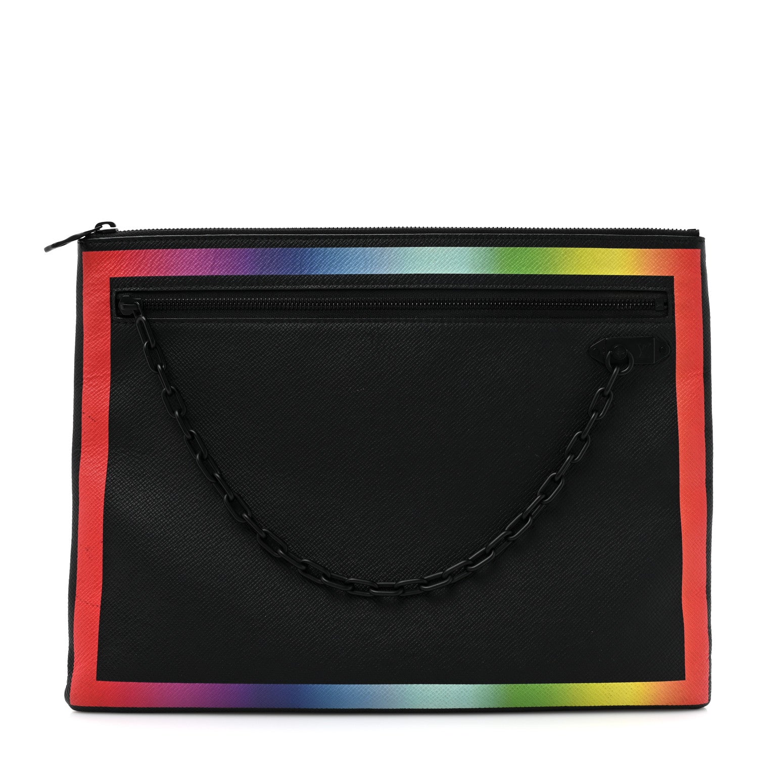 Taiga Rainbow Pochette A4 Black