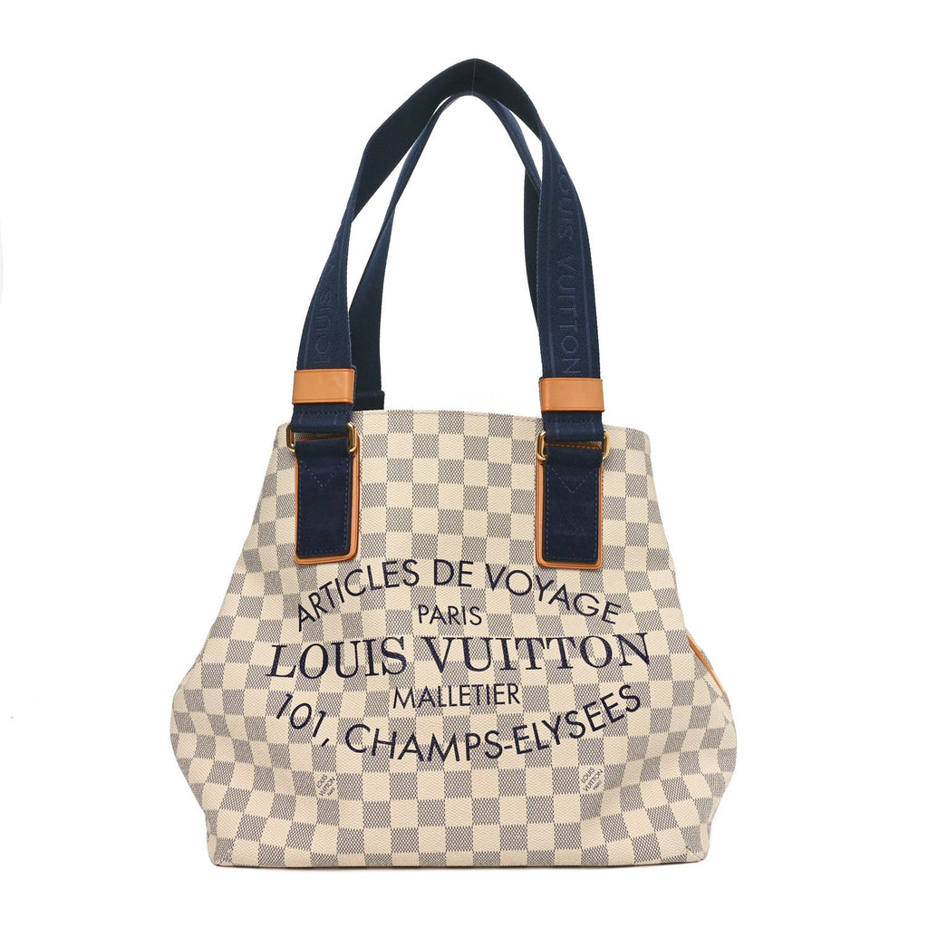Damier Azur Beach Cabas PM
