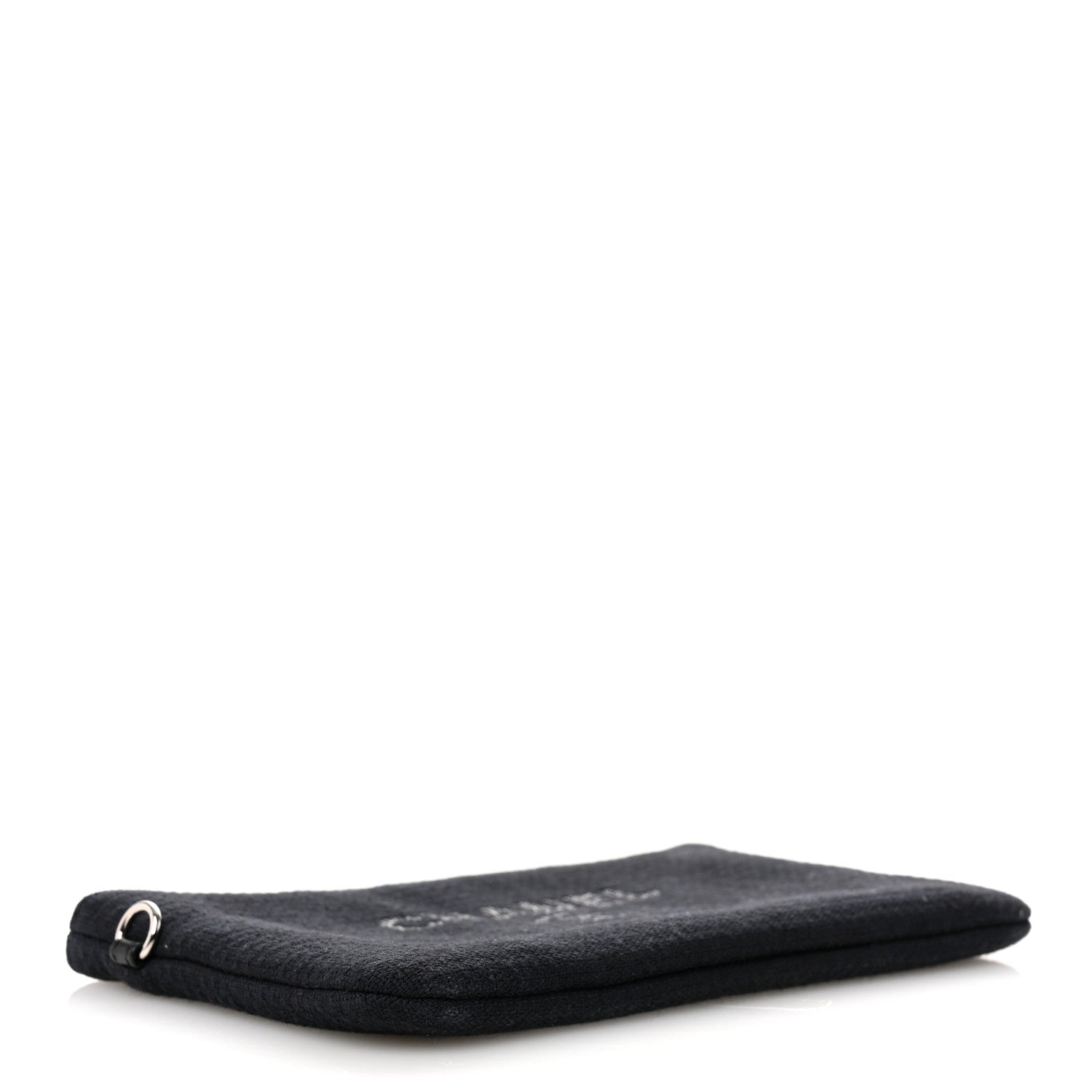 Mixed Fibers Deauville Pouch Black