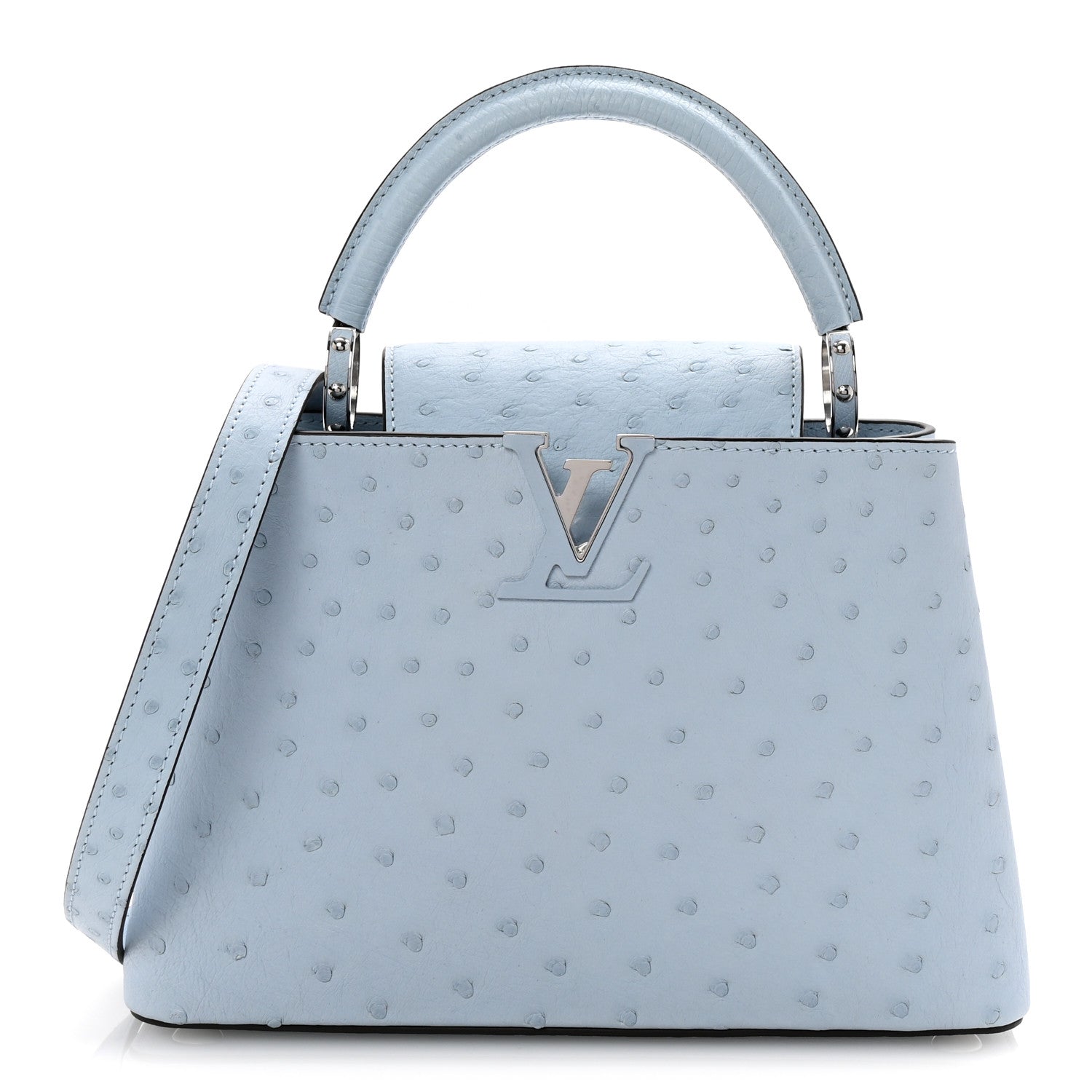 Ostrich Flower Chain Capucines BB Light Blue