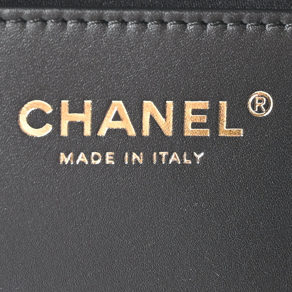 Caviar Quilted Small Chanel 25 Handbag Black