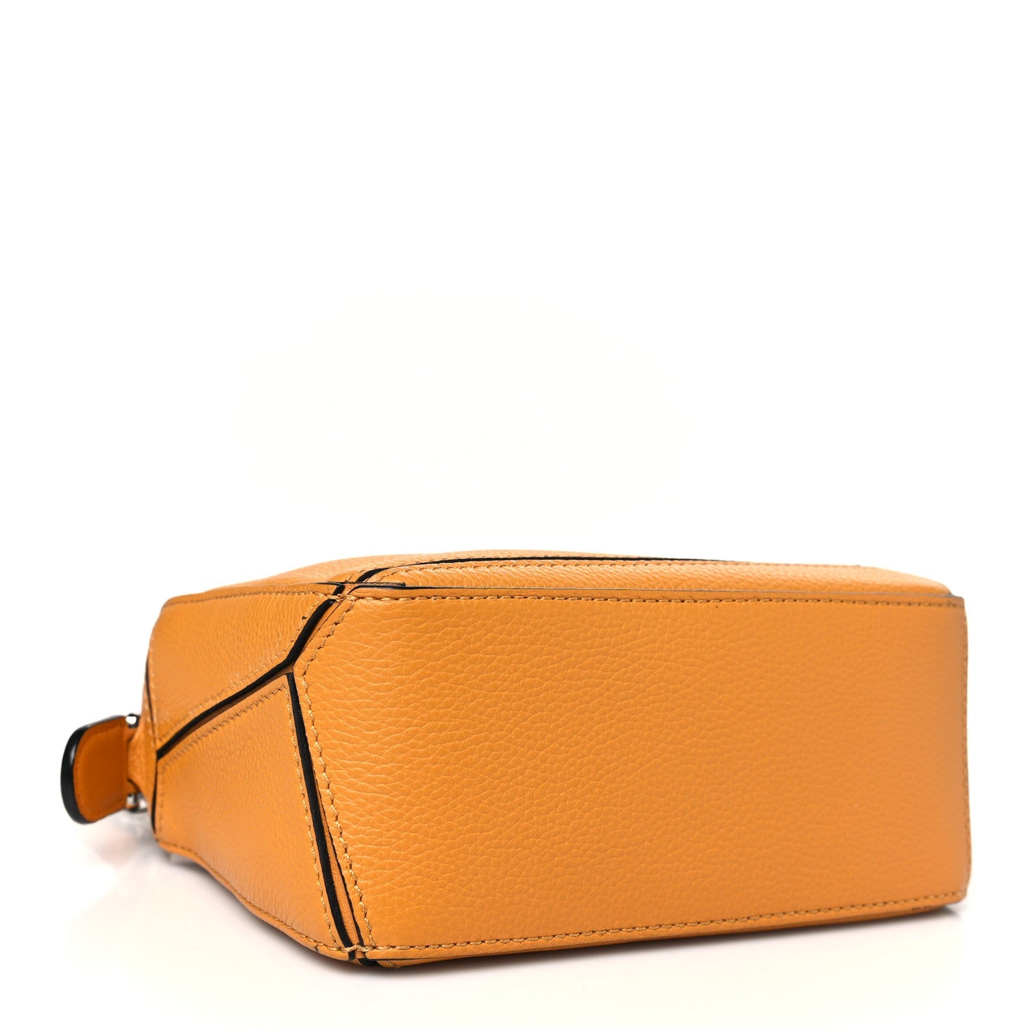 Grained Calfskin Mini Puzzle Bag Sunflower
