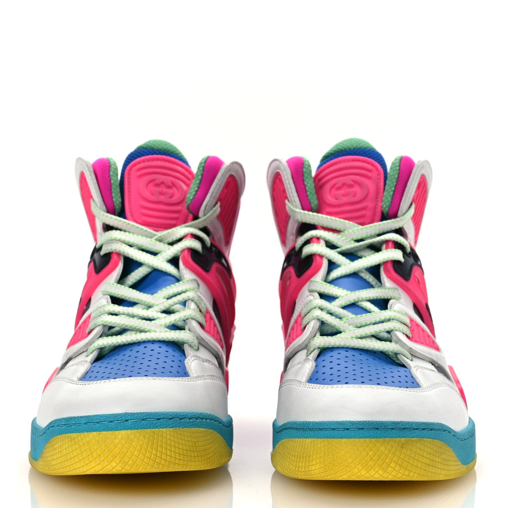 Demetra Womens Basket High Top Sneakers 39.5 Great White Bright Splash Loess