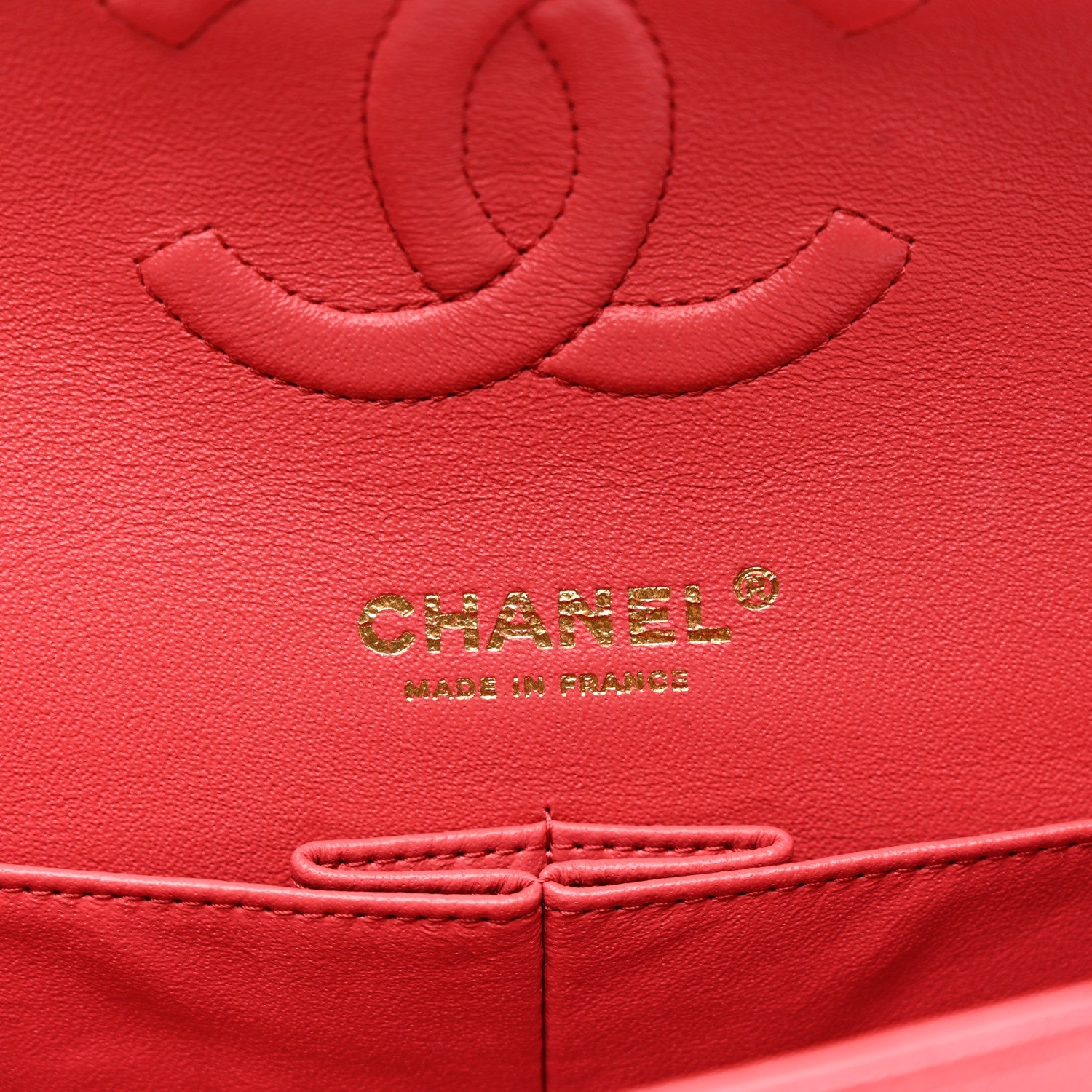 Caviar Quilted Medium Double Flap Pink