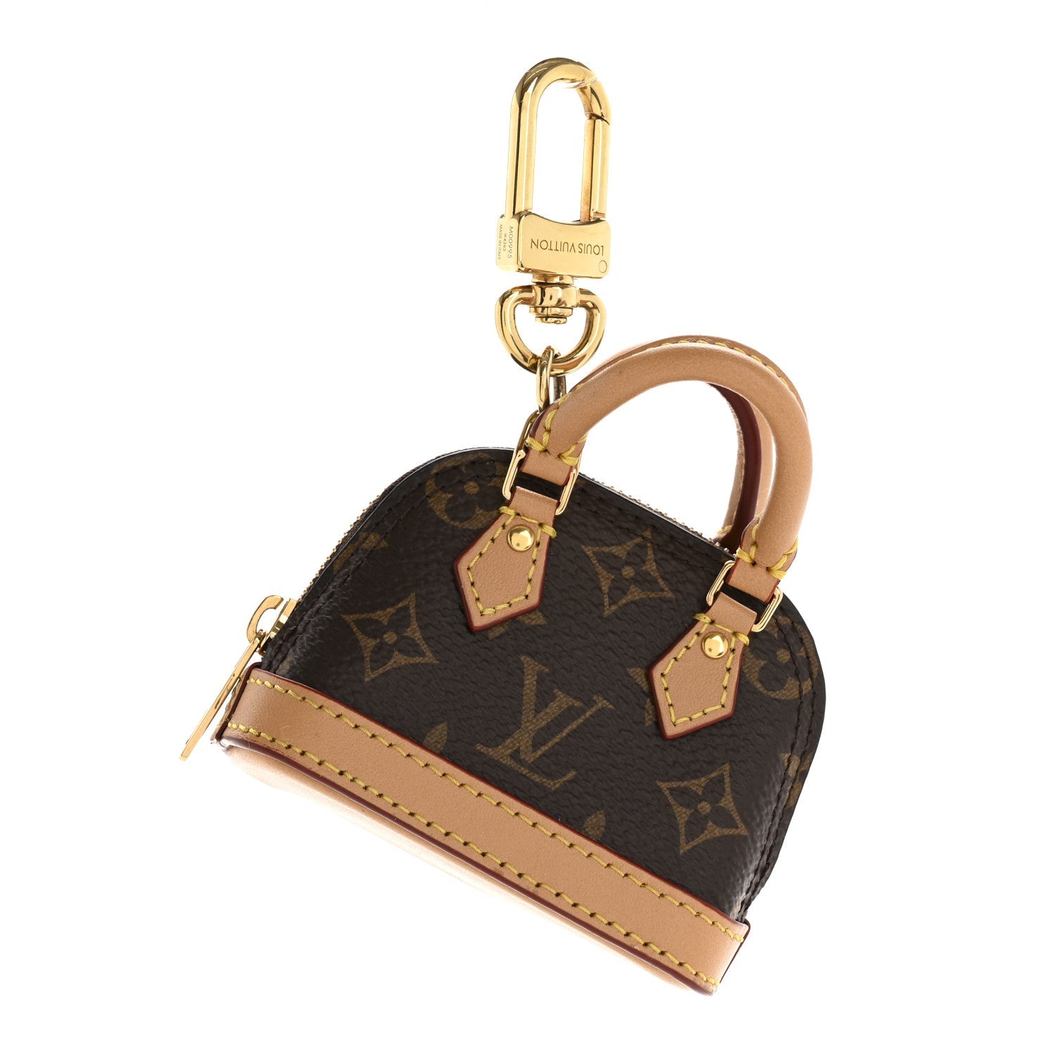 Monogram Micro Alma Bag Charm