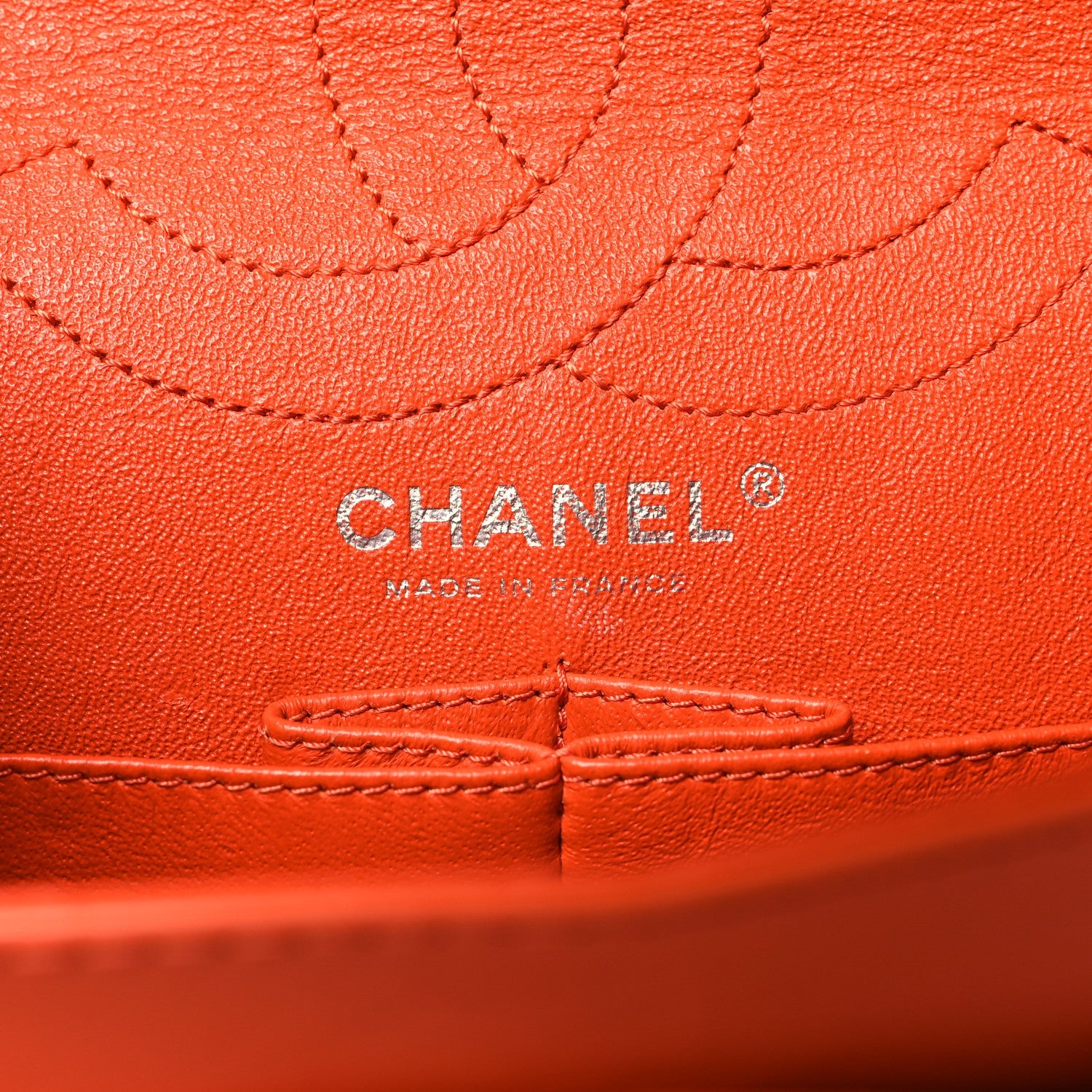 Patent Caviar Quilted 2.55 Reissue 226 Flap Orange