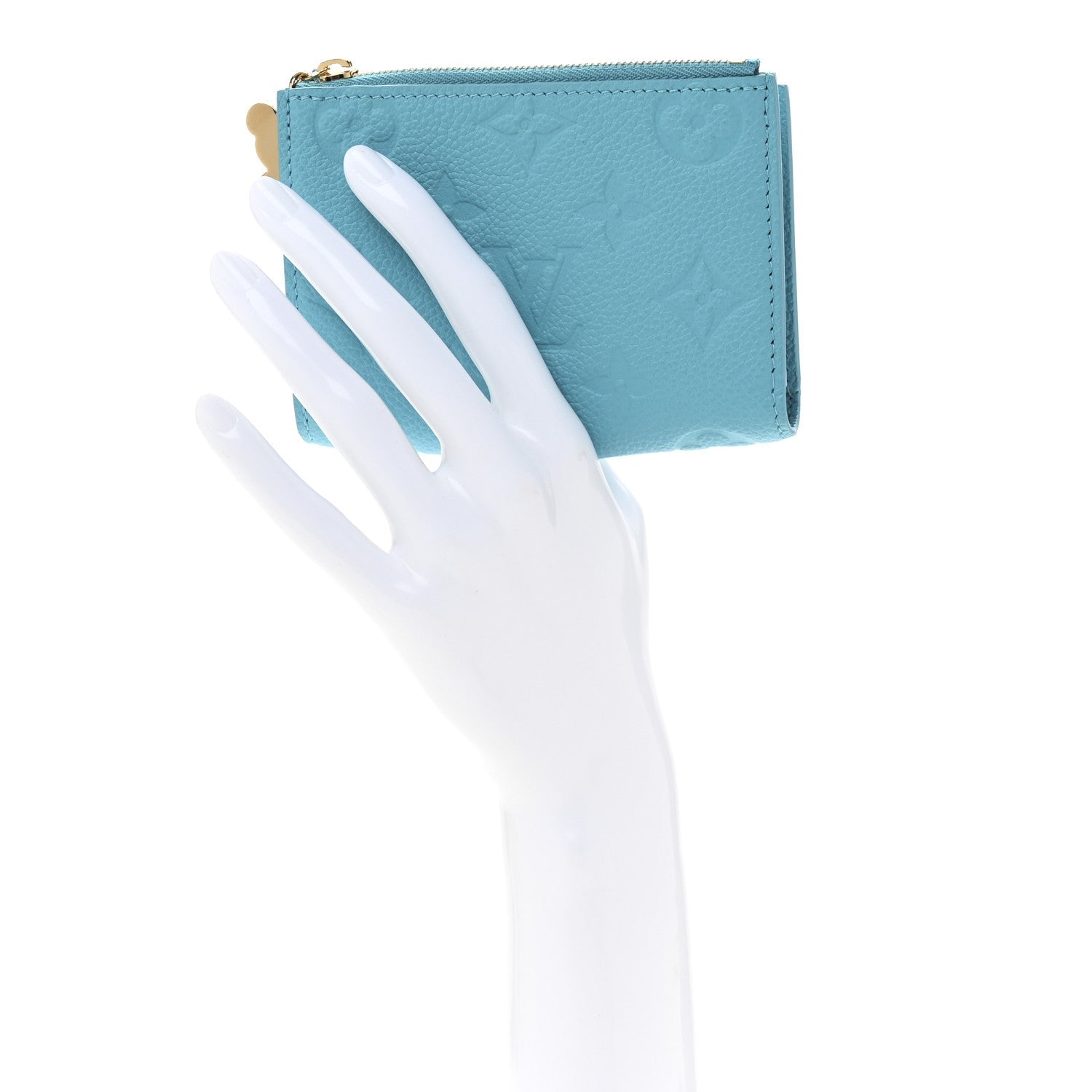 X TM Empreinte Monogram Lisa Wallet Kabira Blue
