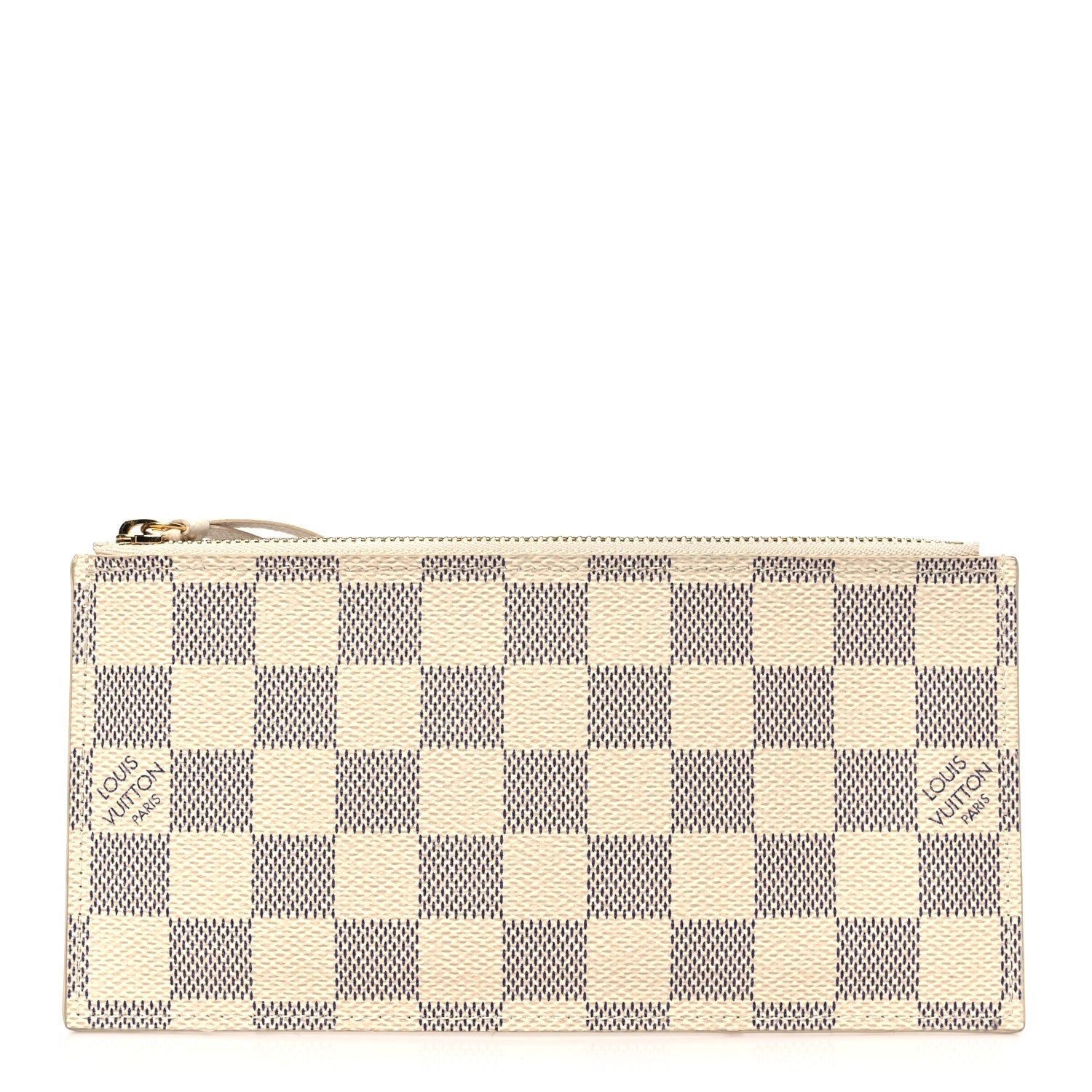 Damier Azur Felicie Chain Wallet Zippered Insert