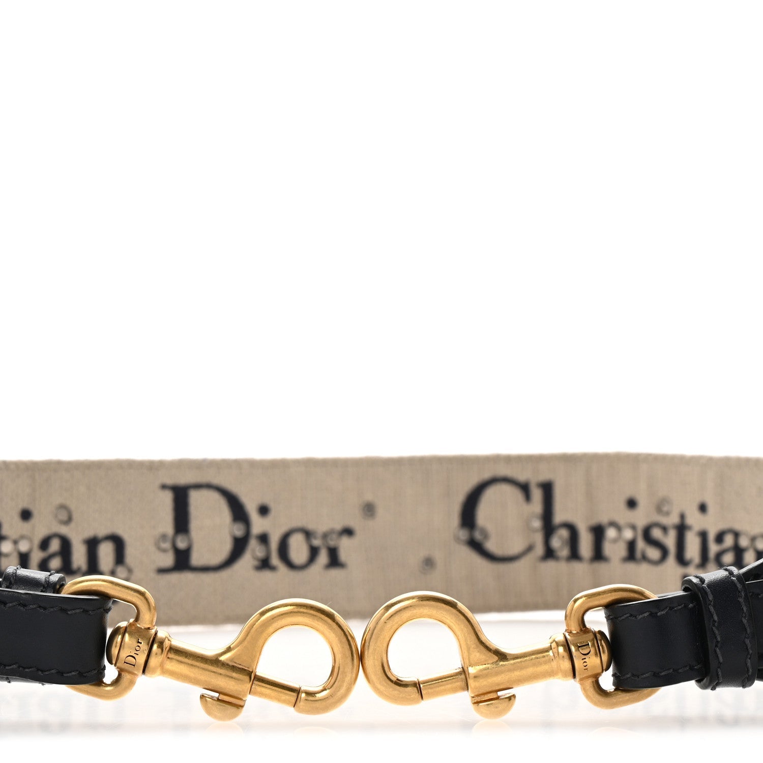 Oblique Studded Shoulder Strap Blue