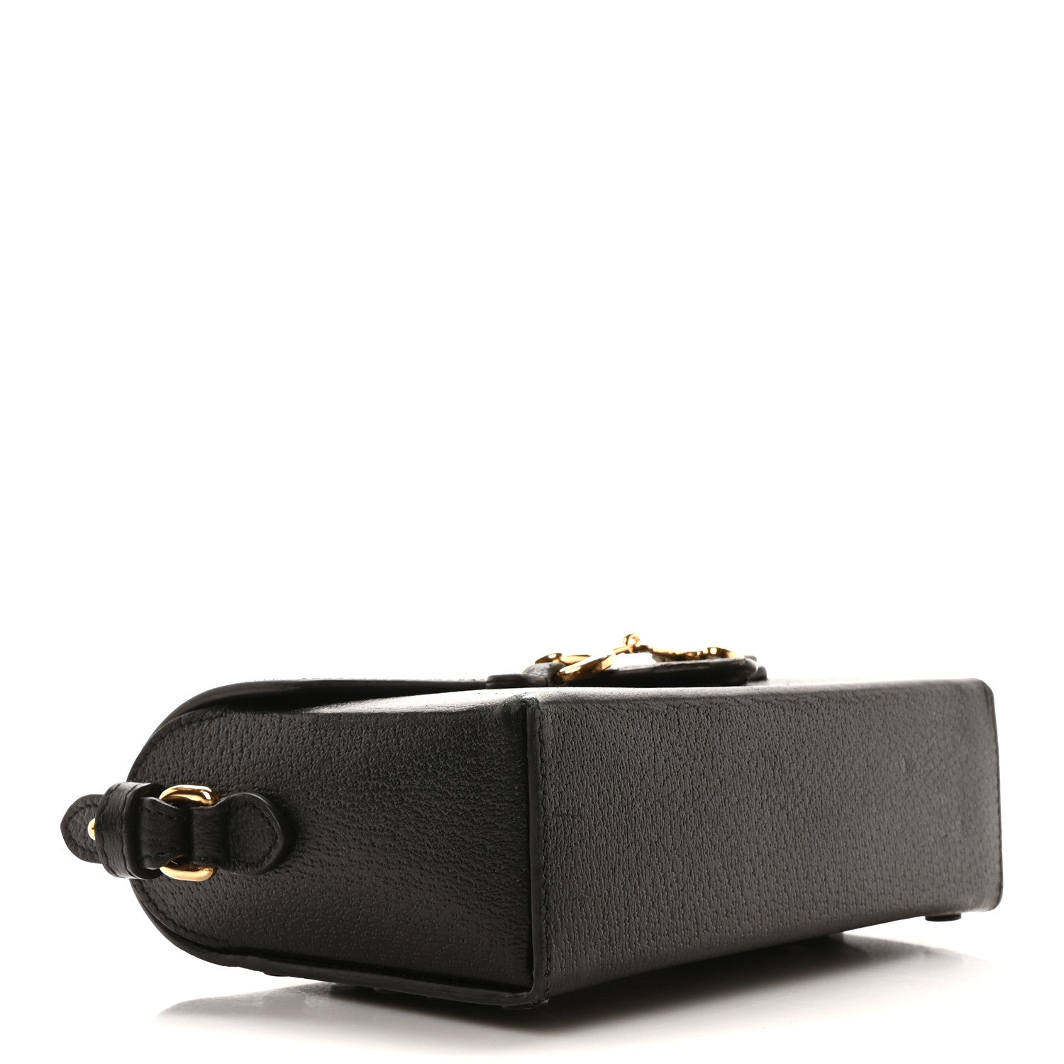 Calfskin Horsebit 1955 Shoulder Bag Black