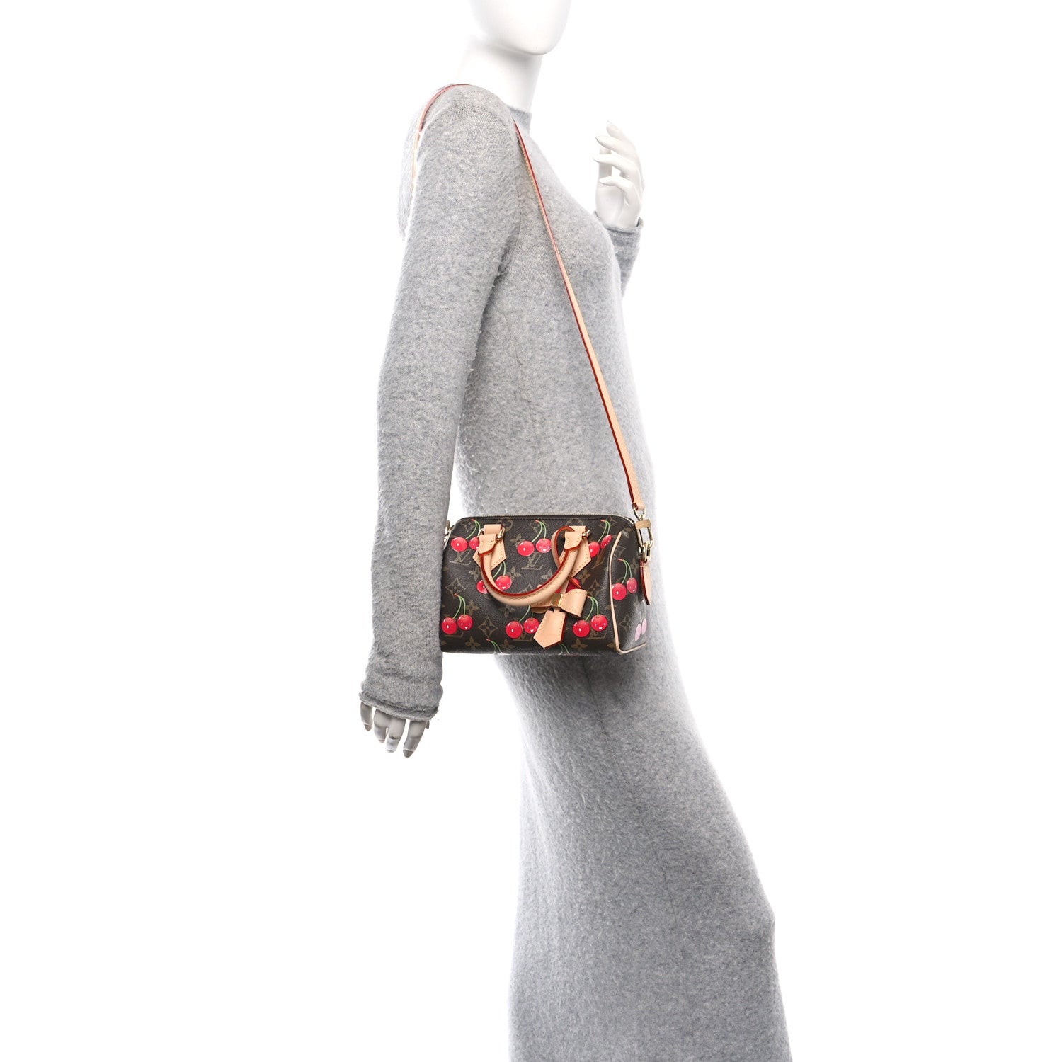 LV X TM Monogram Cerises Speedy Bandouliere 20