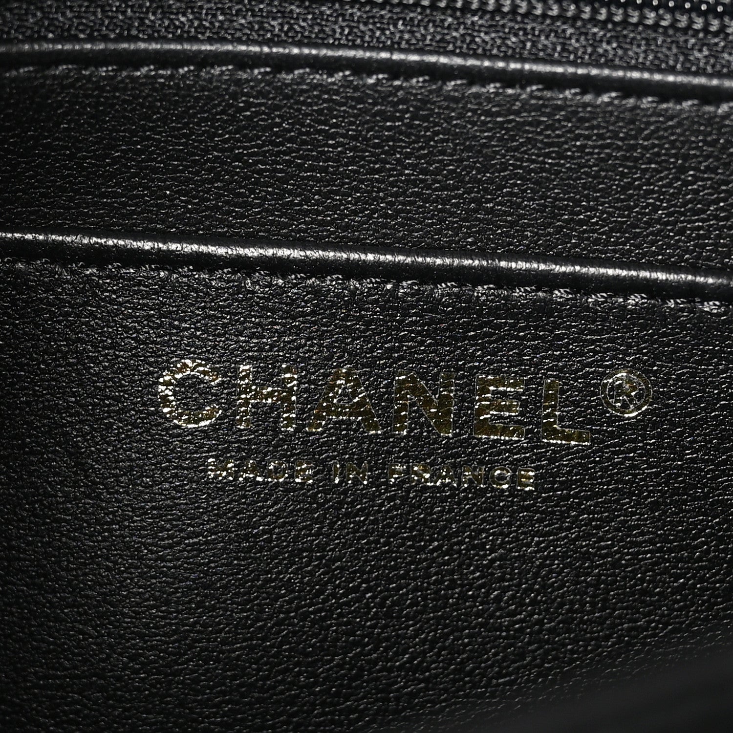 Shiny Caviar Quilted Small Top Handle Flap  Black