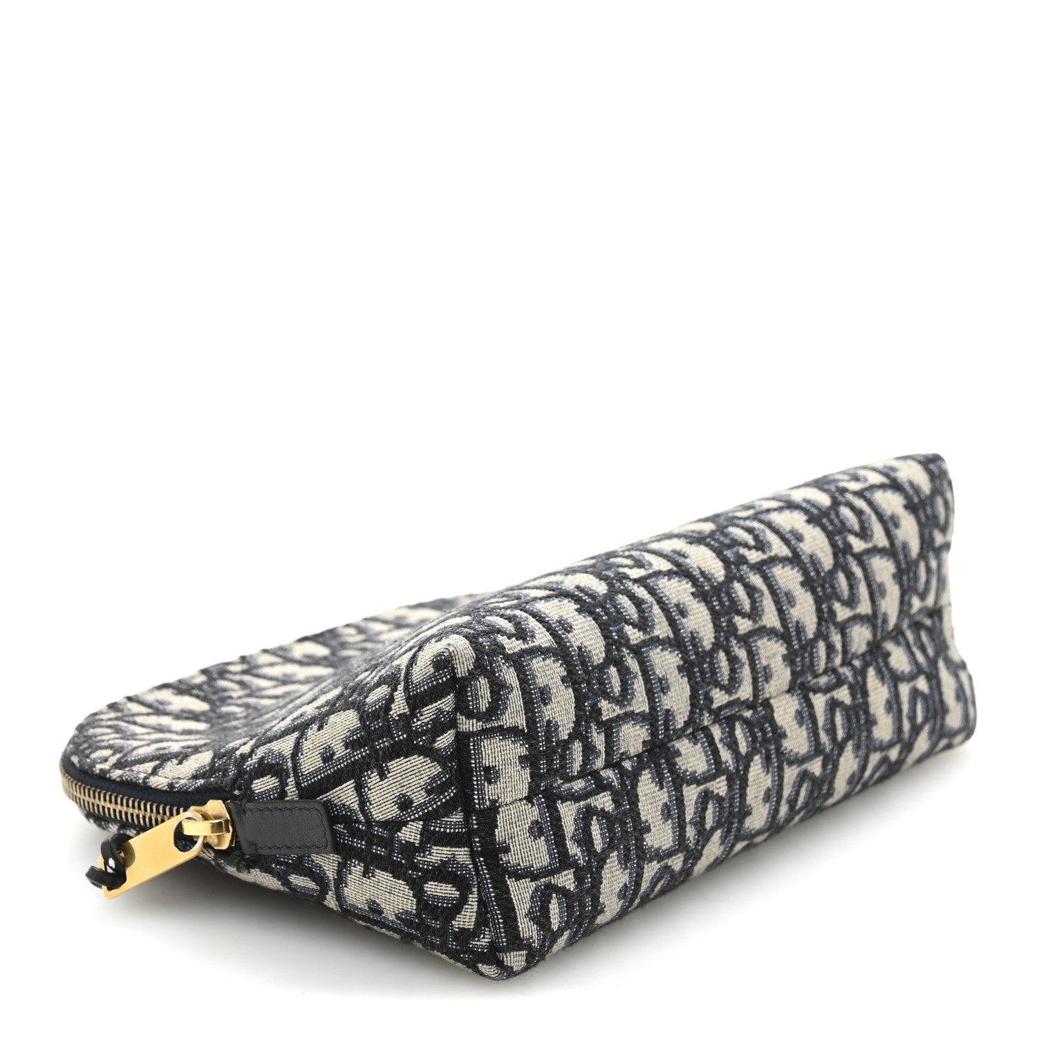 Oblique Large Beauty Pouch Bleu