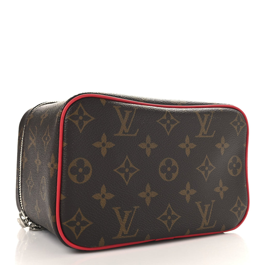 Monogram Macassar Nice Mini Rouge