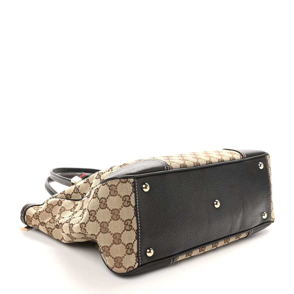 Monogram Medium Princy Tote Dark Brown