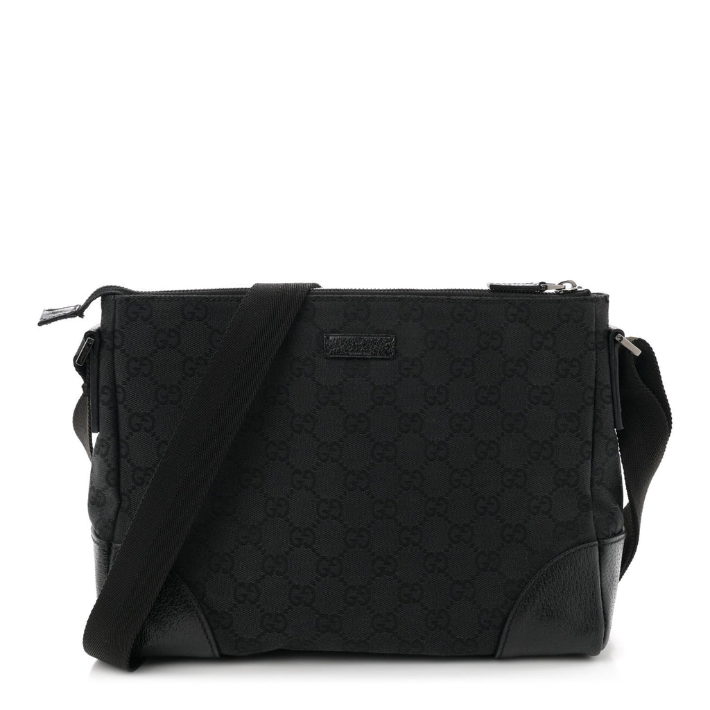 Monogram Joy Messenger Bag Black