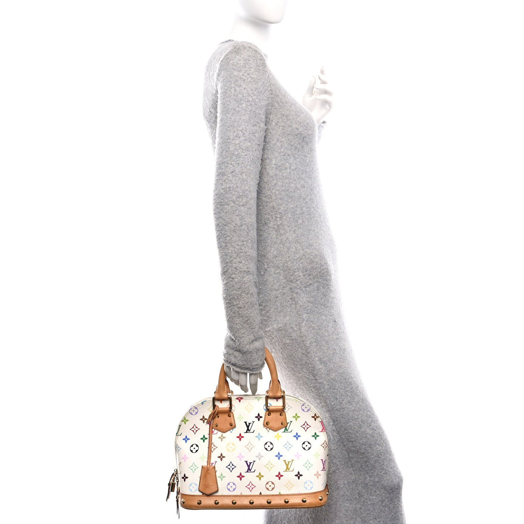 Monogram Multicolor Alma White