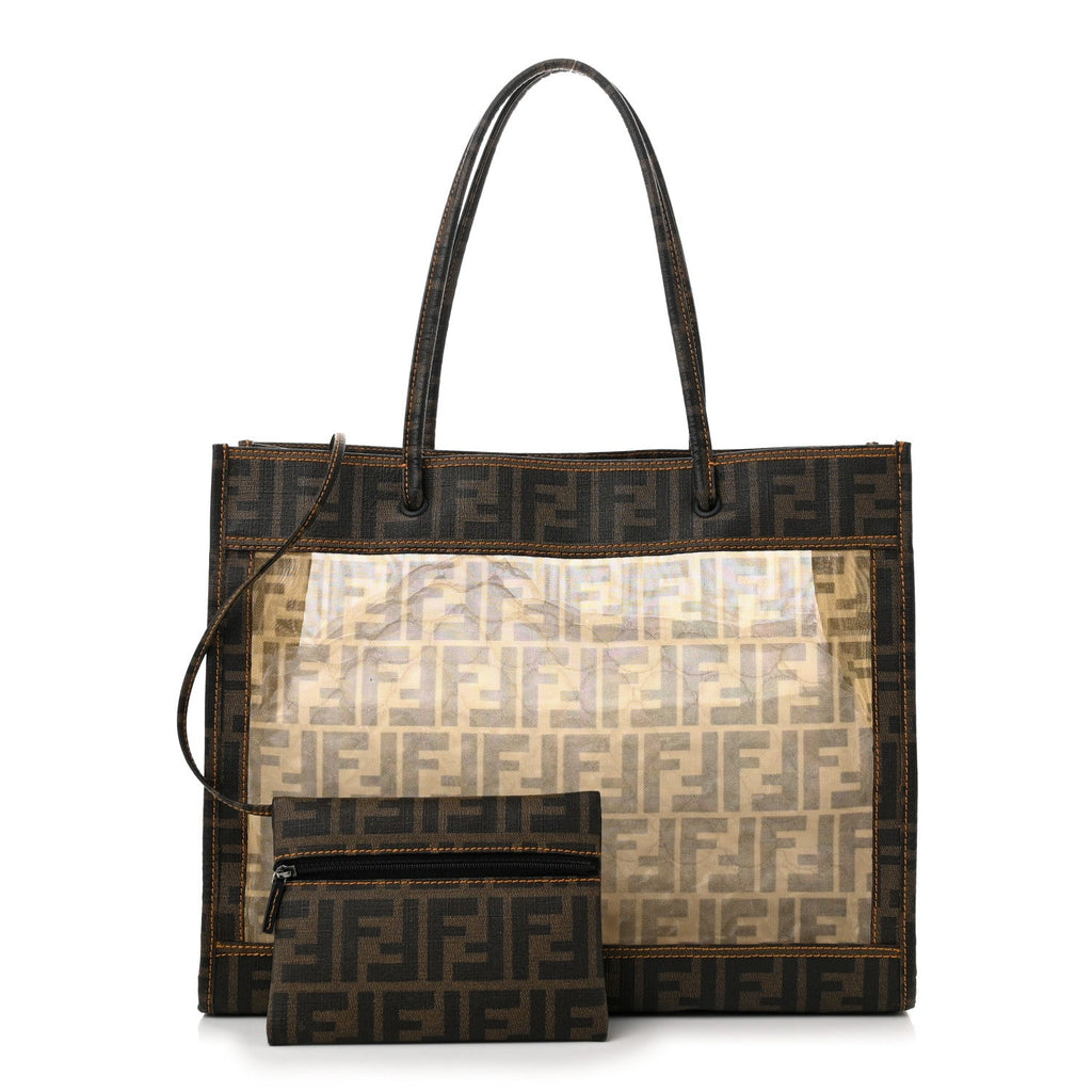 Mesh Glazed Fabric FF 1974 Tote Tobacco