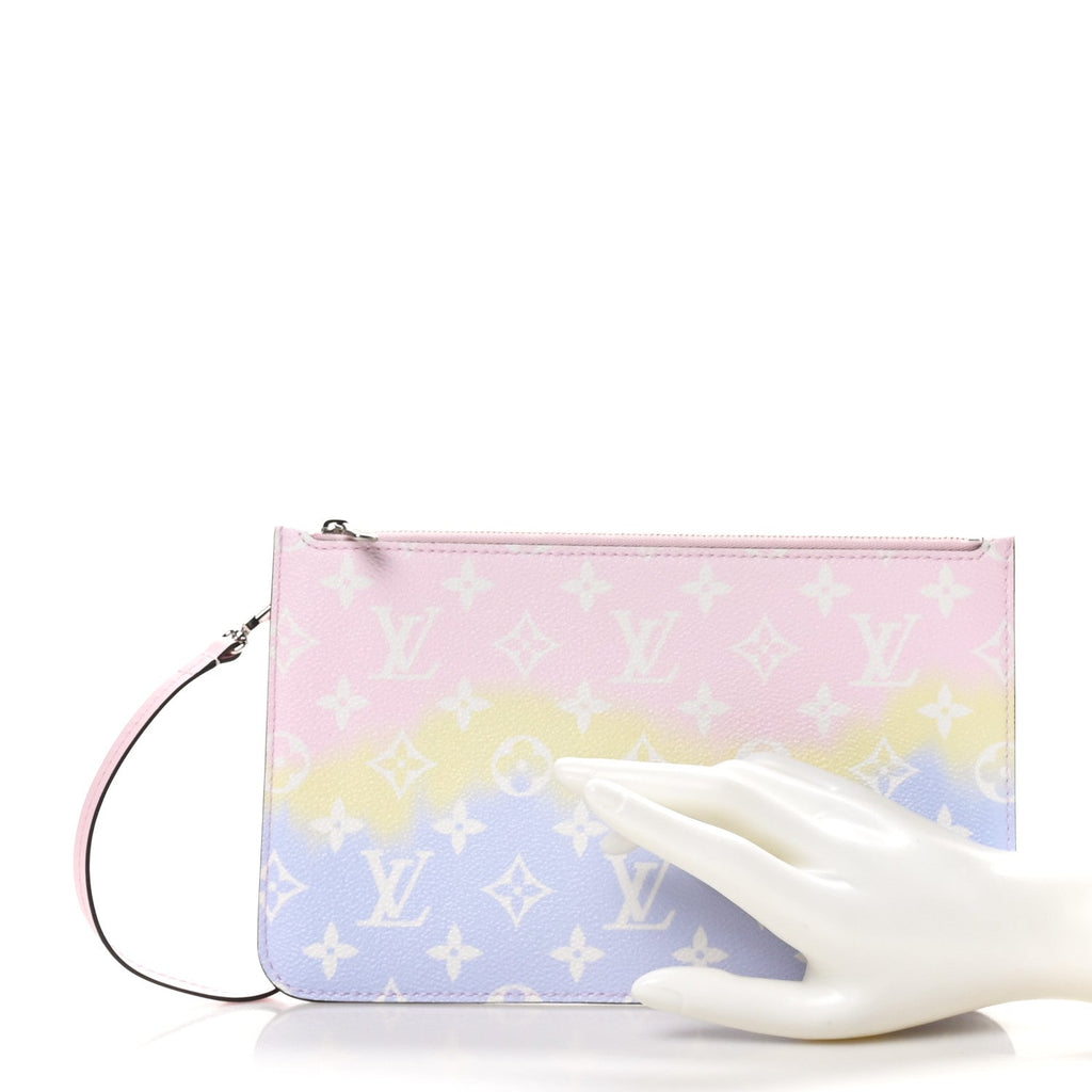 Monogram Escale Neverfull MM GM Pochette Pastel