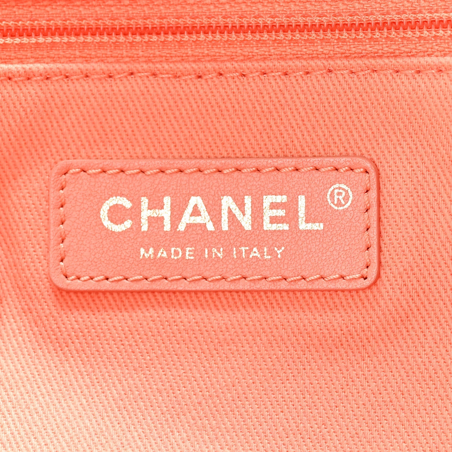 Mixed Fibers Small Deauville Tote Light Orange
